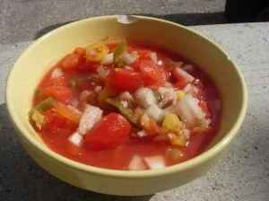 Roasted Corn and Poblano Salsa