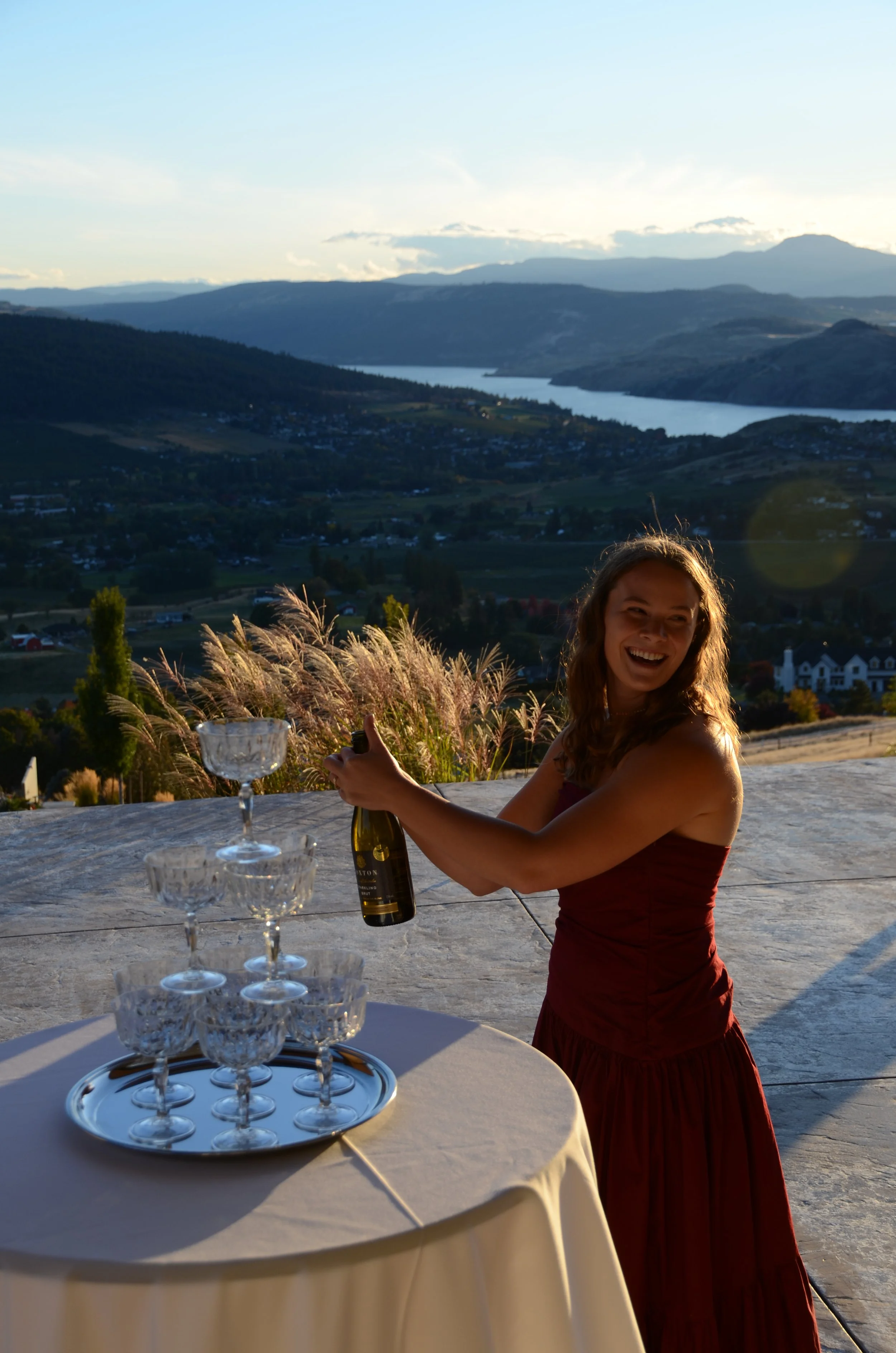 Liv Pederson, founder of Lively Events & Rentals, Okanagan wedding planner.