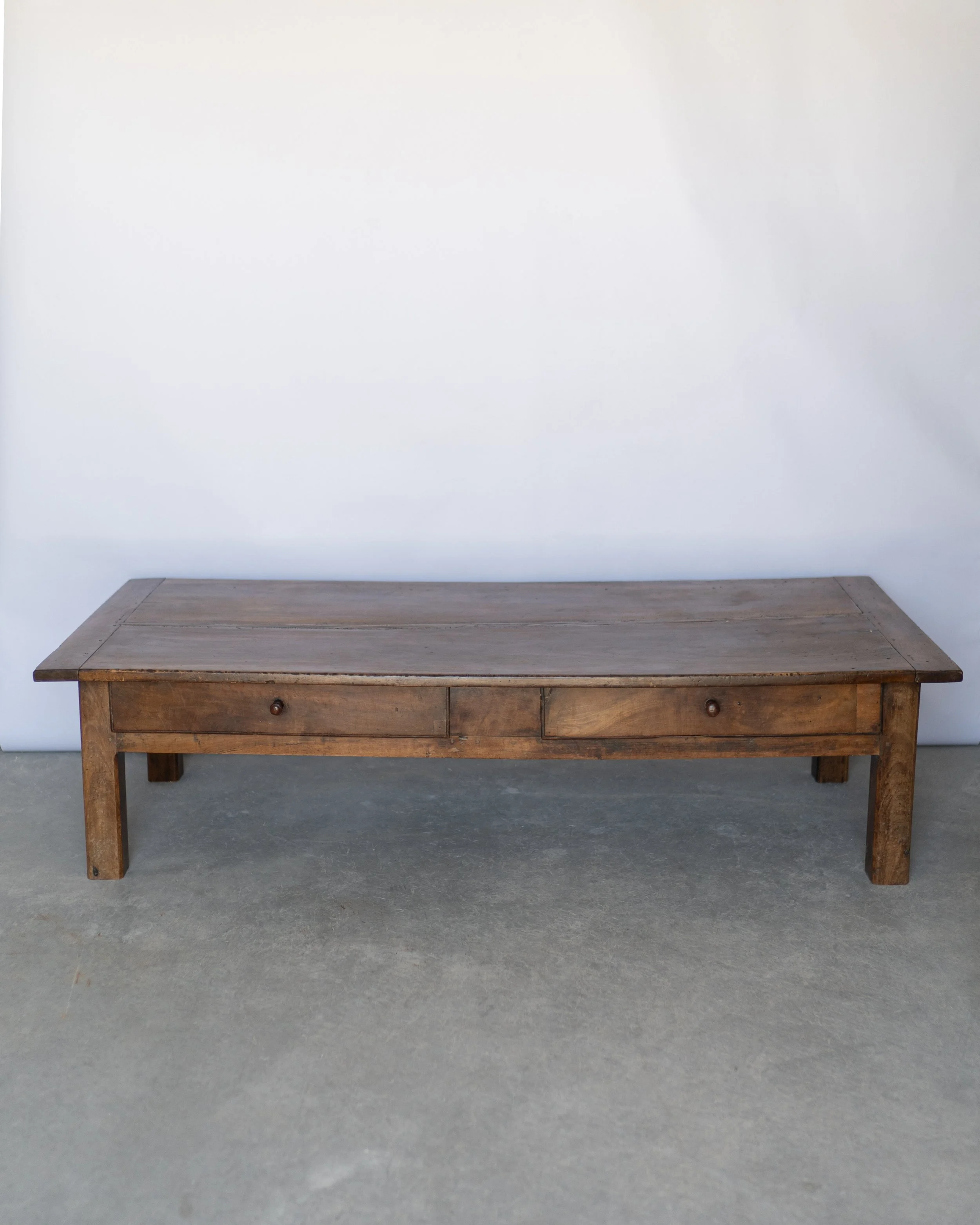 French provincial cherry Wood coffee table, Circa 1800s