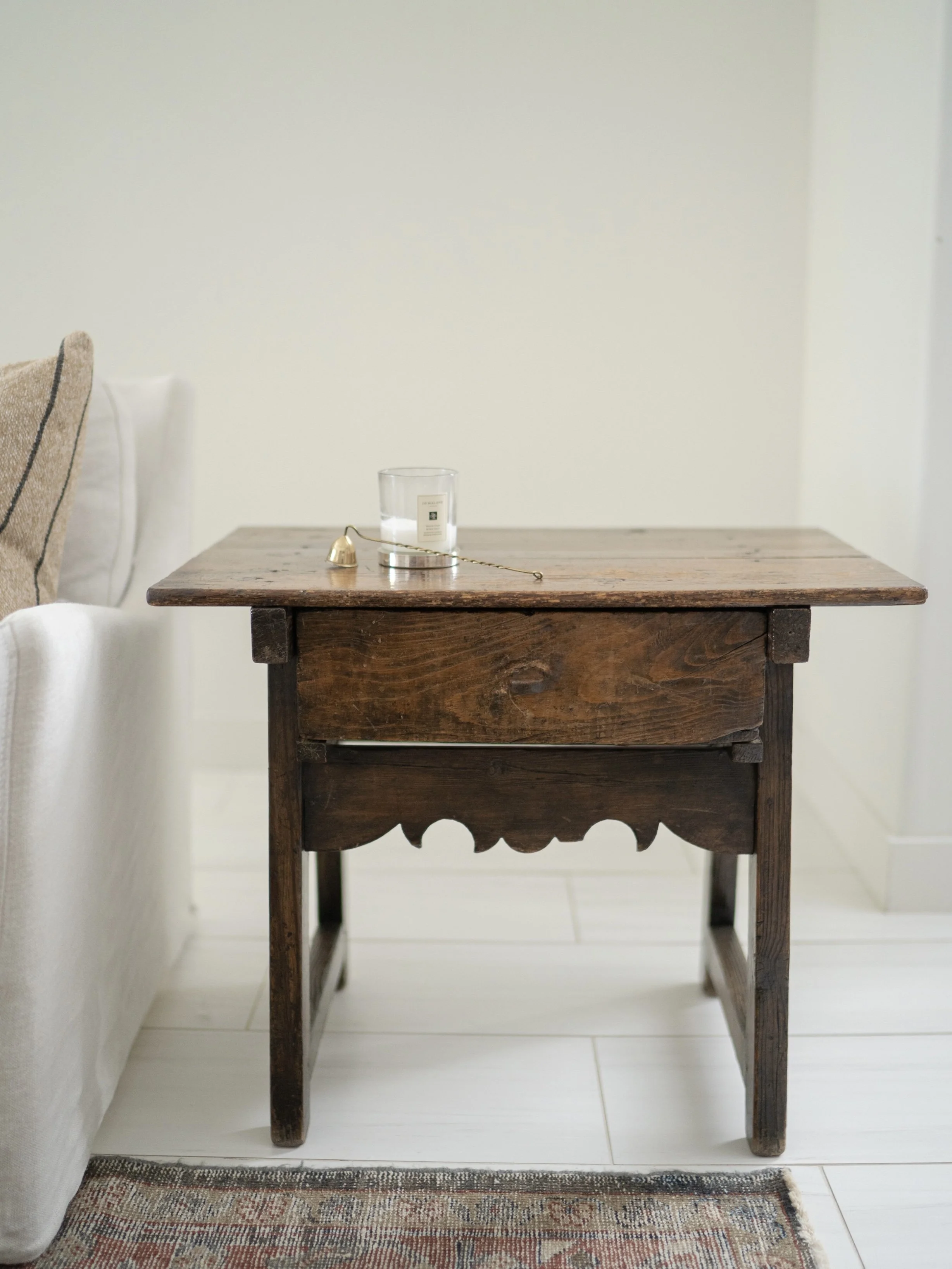 Antique Spanish side table, circa 1700s