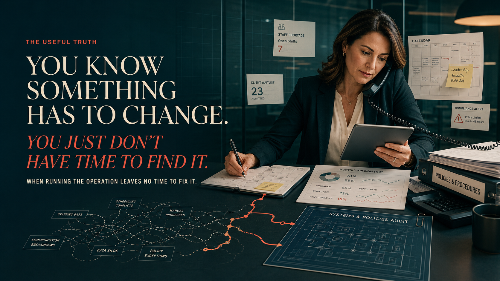 You Know Something Has to Change. You Just Don’t Have Time to Find It.