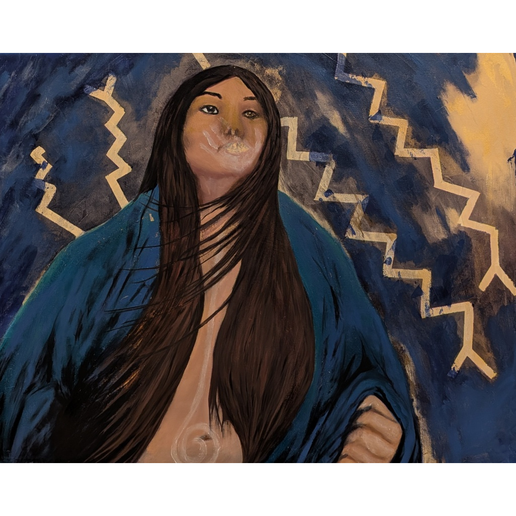Buffalo Woman Walks