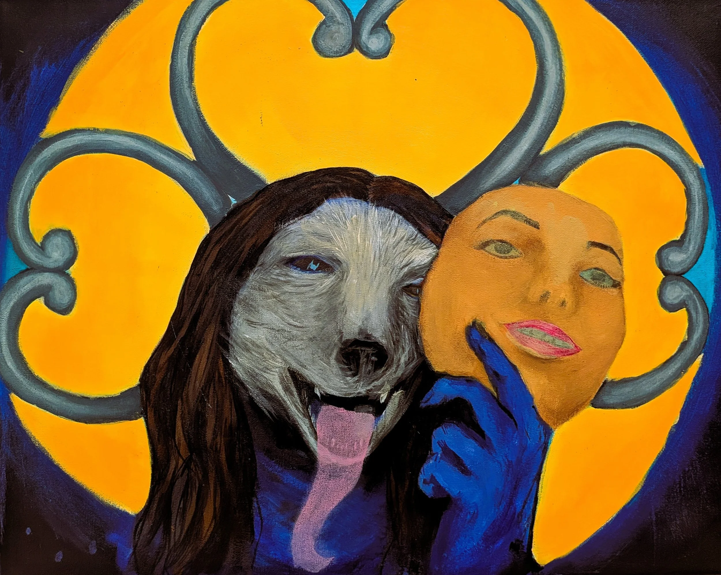 Coyote Medicine 2024- Original Artwork