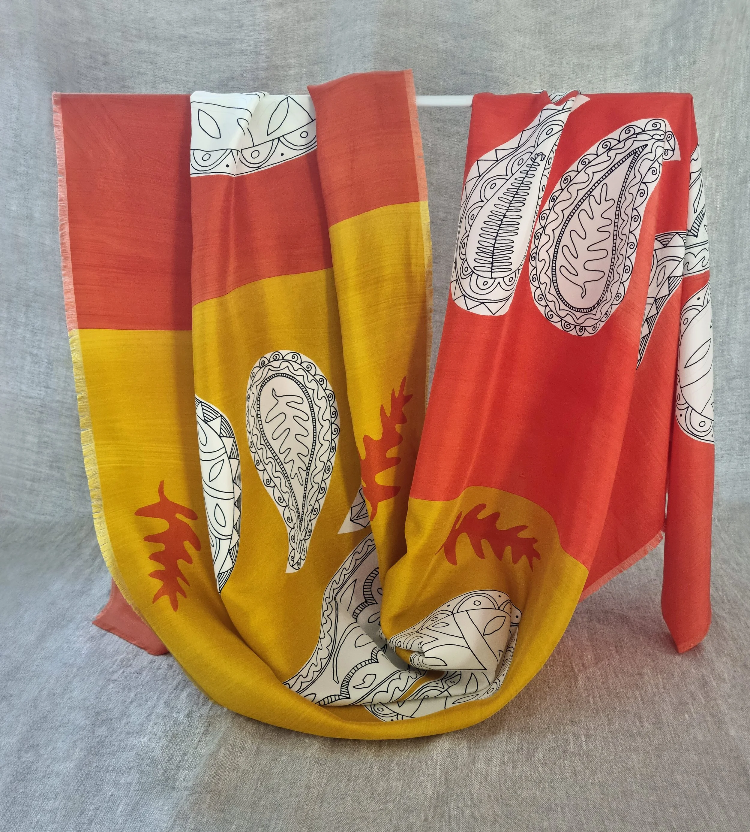 Habotai Silk Shawl | 90cm x 180cm