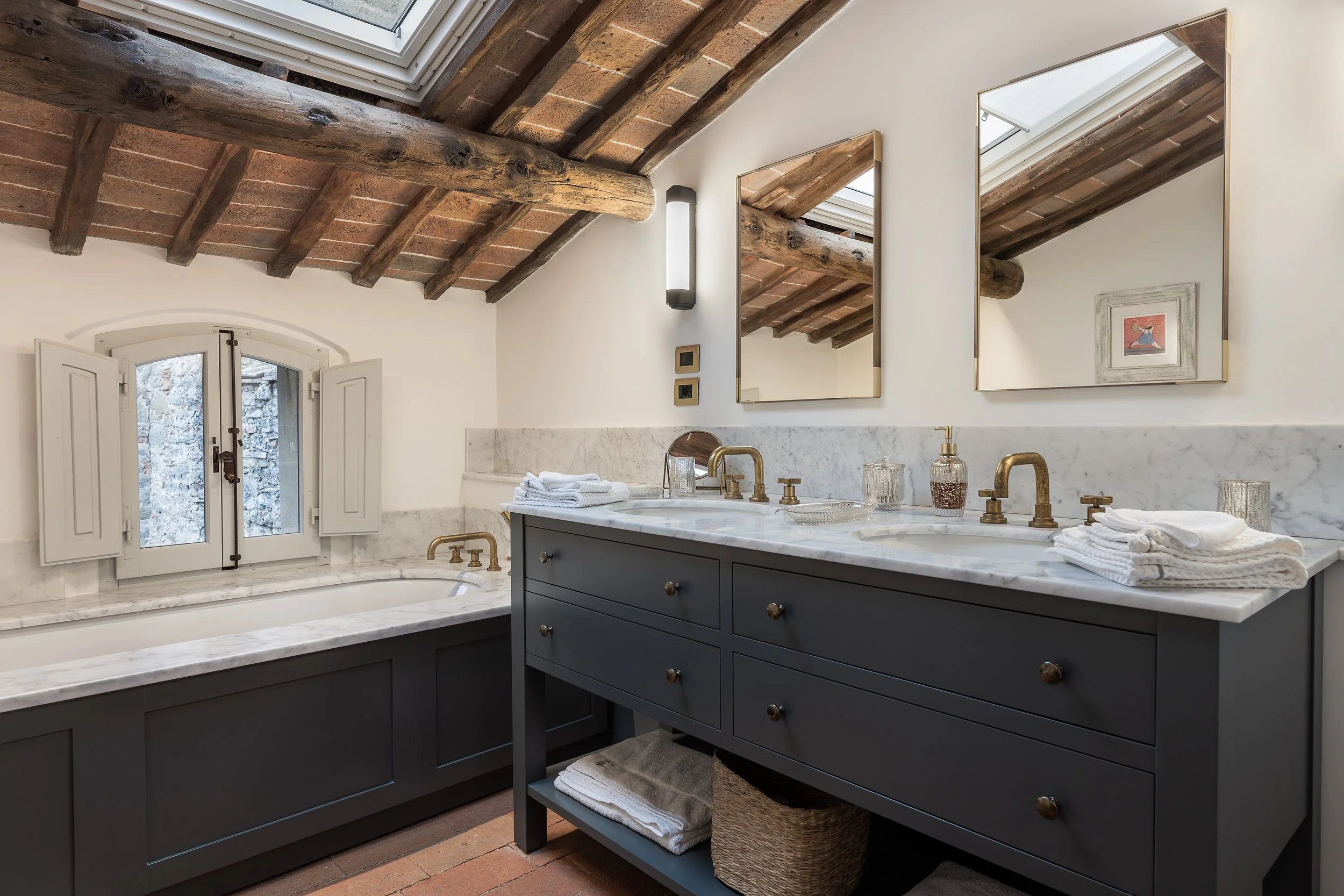 Bespoke bathroom at Palazzo Passerini