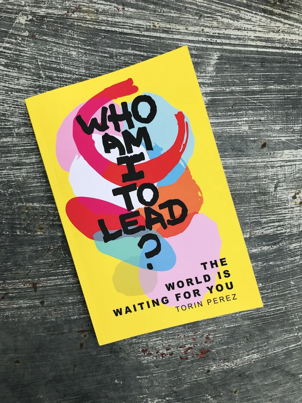 Who Am I To Lead? Book Cover Design
