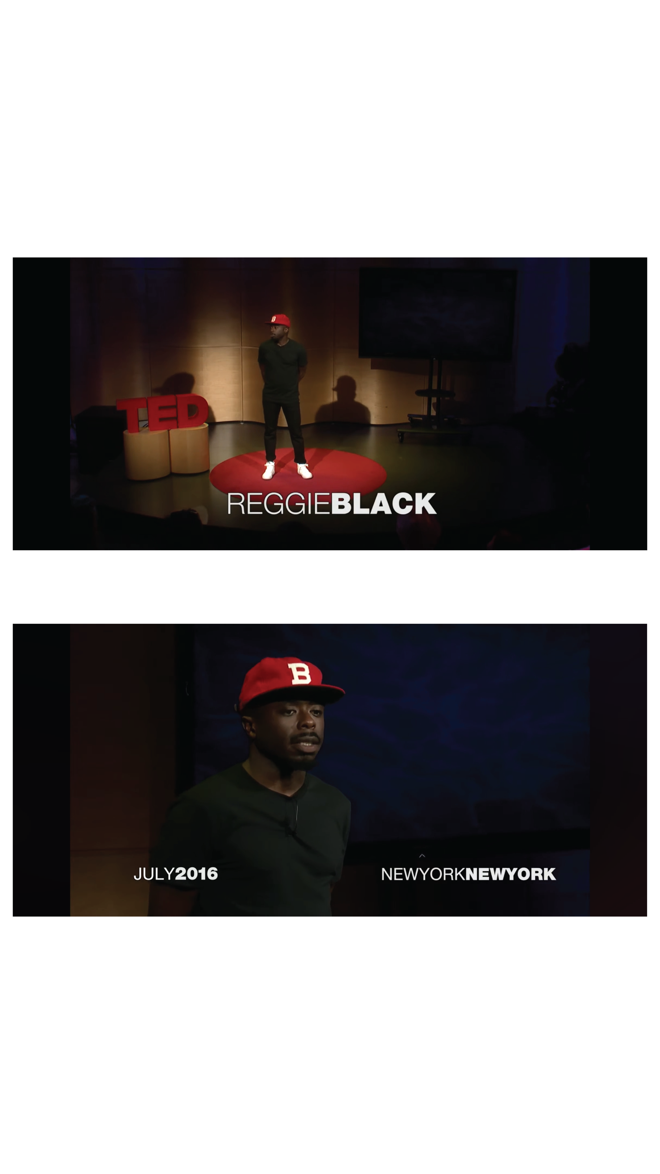 Reggie Black TED Talk