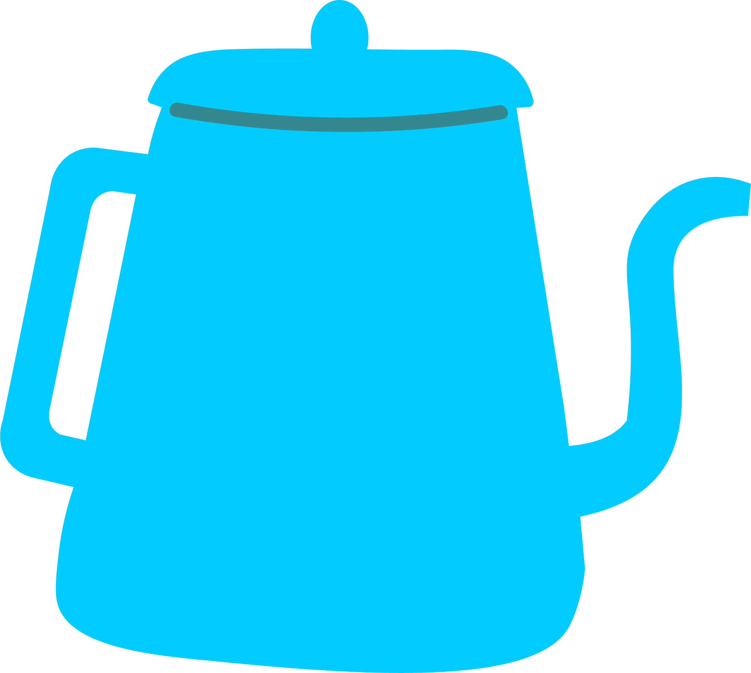 Goose-neck kettle