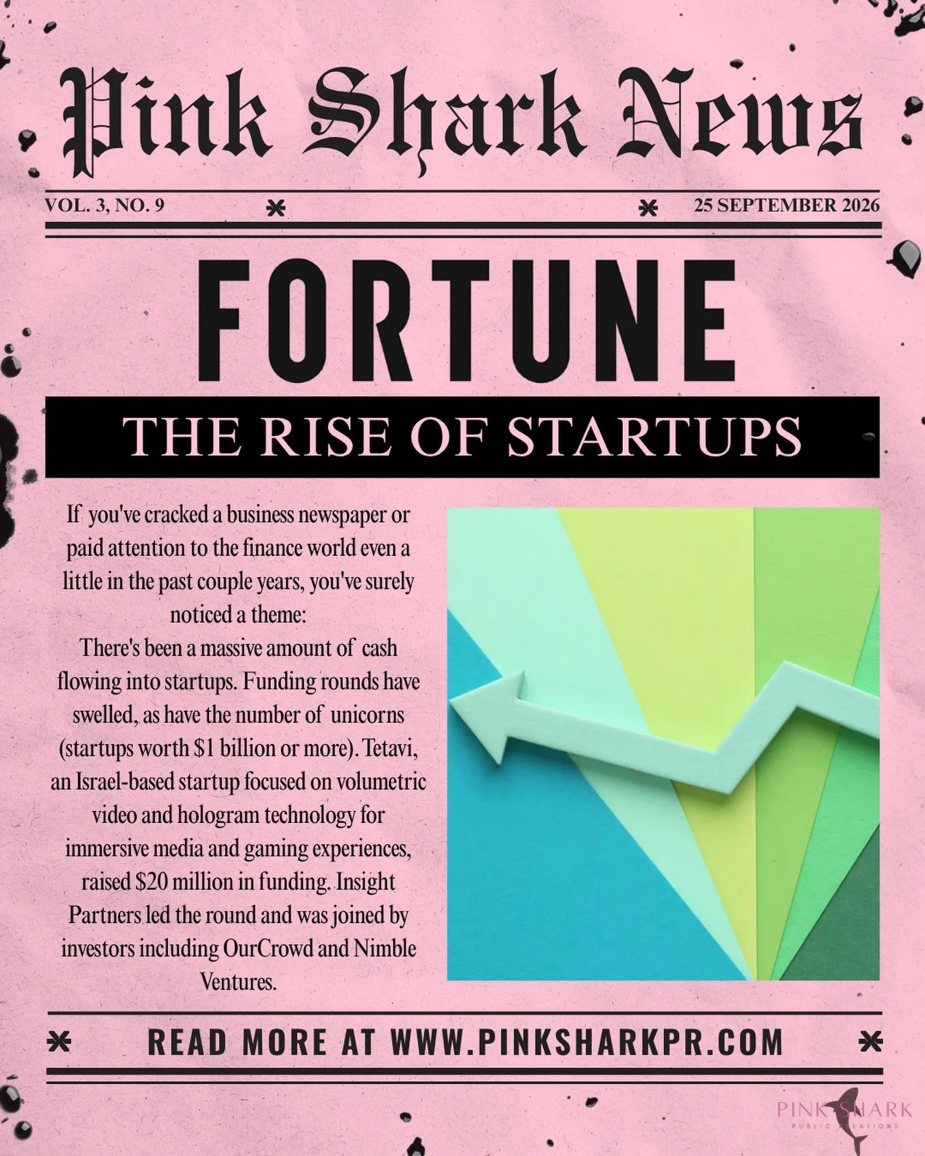 Startup funding is on the rise and every industry is seeing a surge. The tech world is no exception and @fortunemag has been covering the movement.