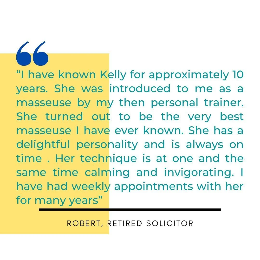 Thank you Robert for a lovely testimonial 😊 I offer home visits in South West London. A treatment in the comfort of your own home&hellip;.heaven! Please check out my website for details or DM me. Have a great weekend! #massage #therapy #sportsmassag