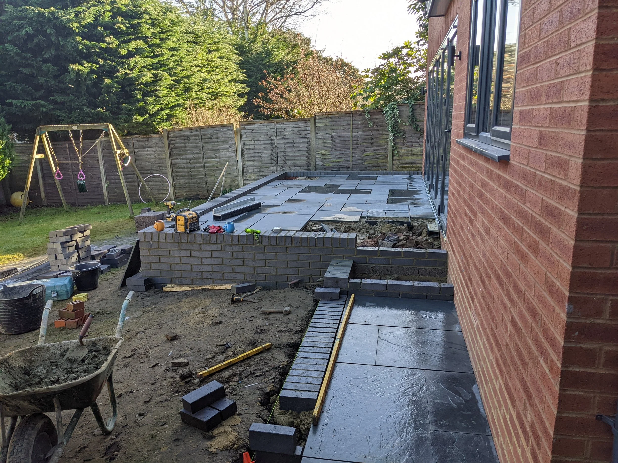 Patios and garden