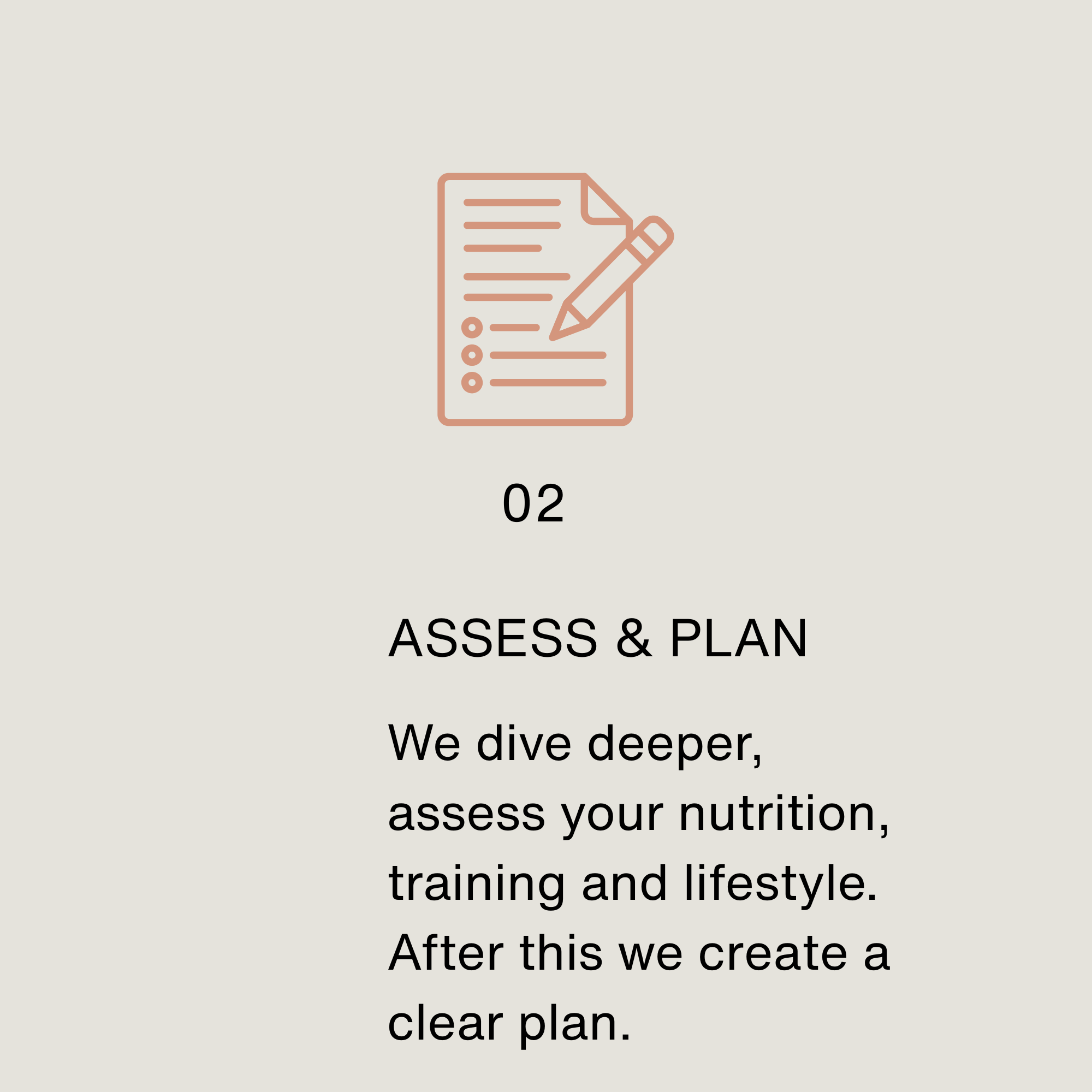 Outline of a checklist with a pencil, representing planning or assessment.