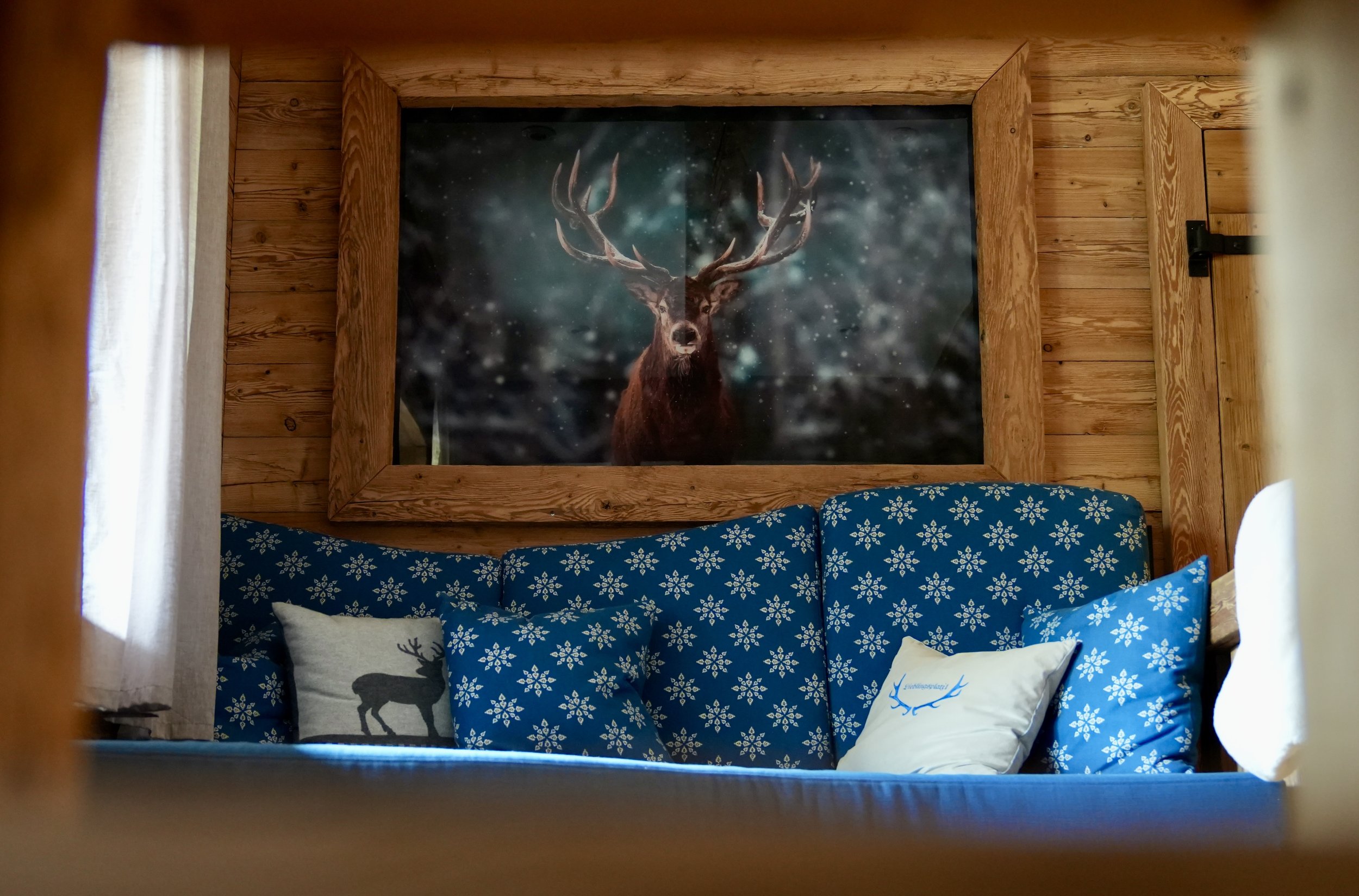 Sofa im Ferienhaus