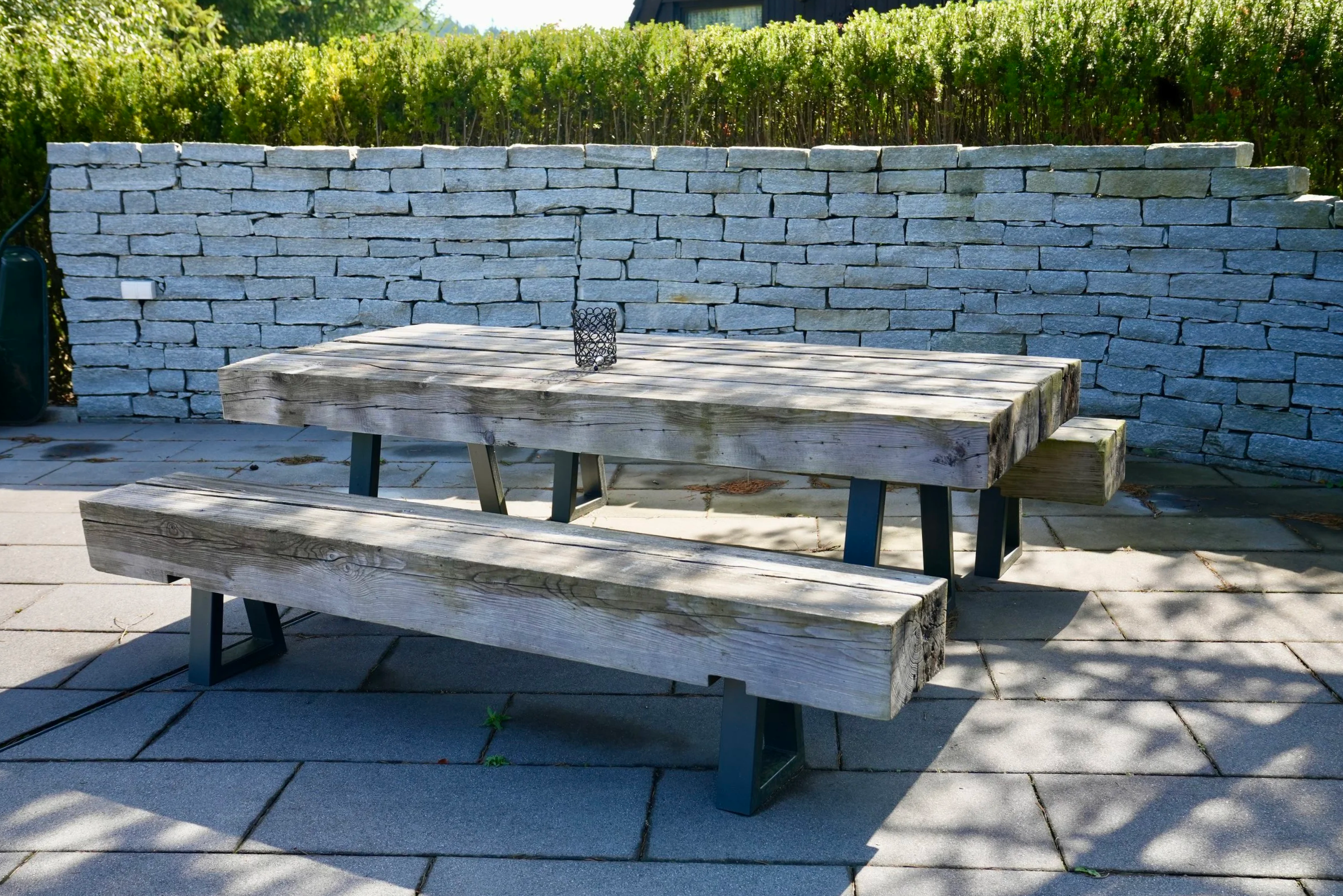 Outdoor Essbereich