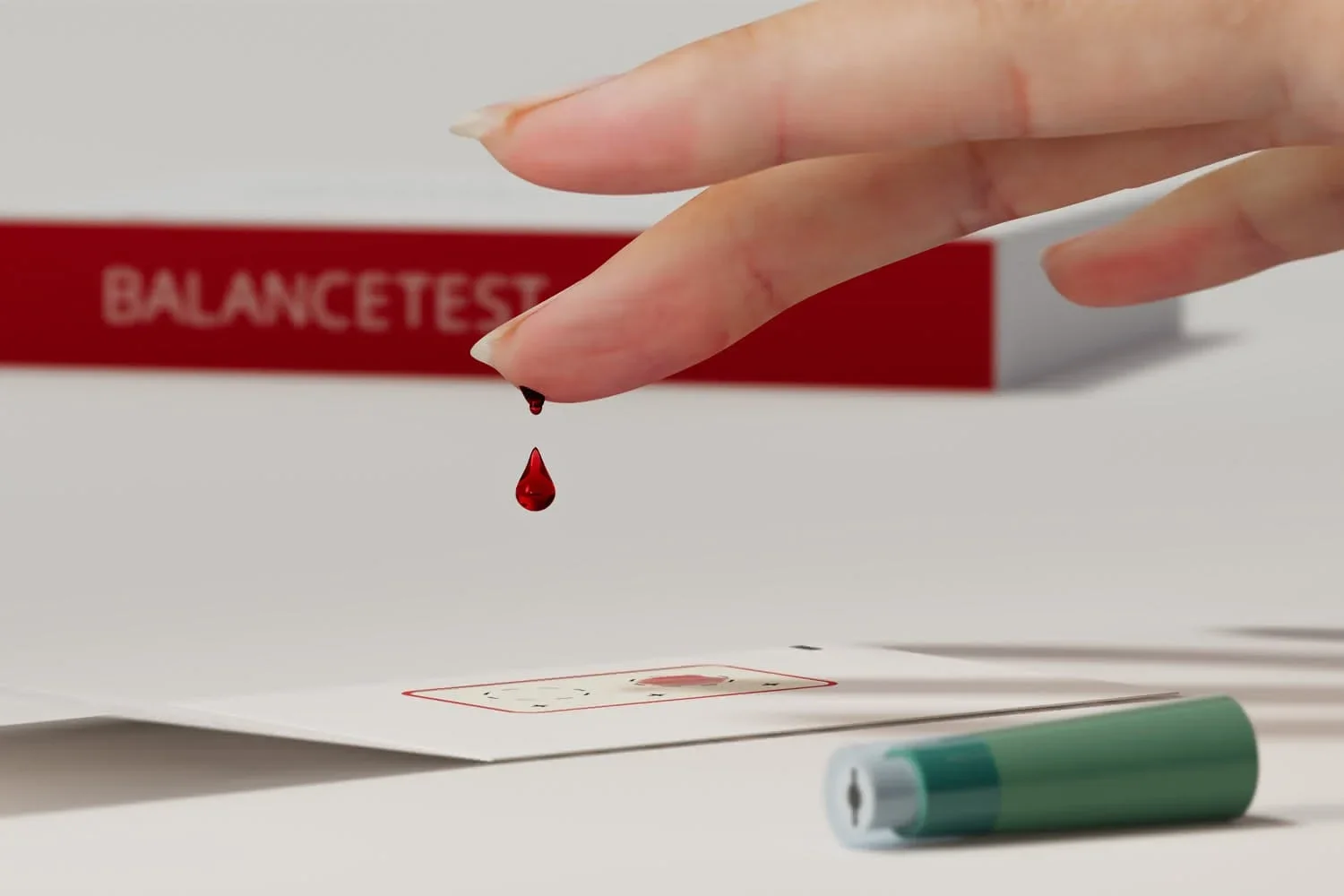 Une piquette au doigt suffit pour votre test