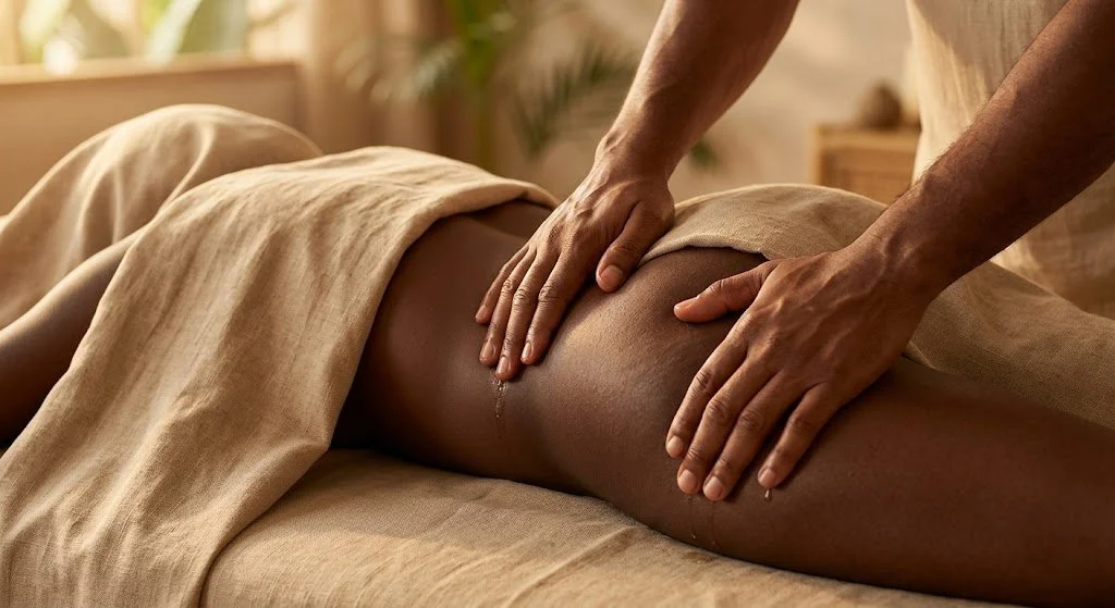 🌿 Drainage Lymphatique 🔹 Dos, cuisses & fessiers