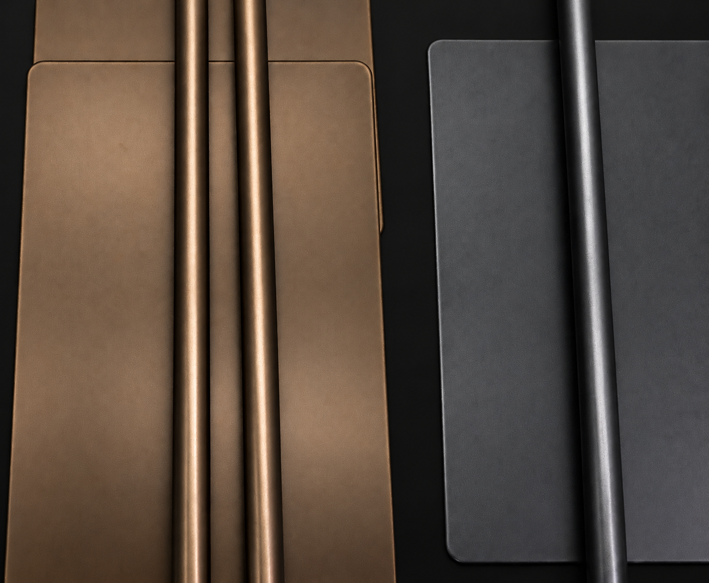 Bronze and charcoal finishes on matte black.png