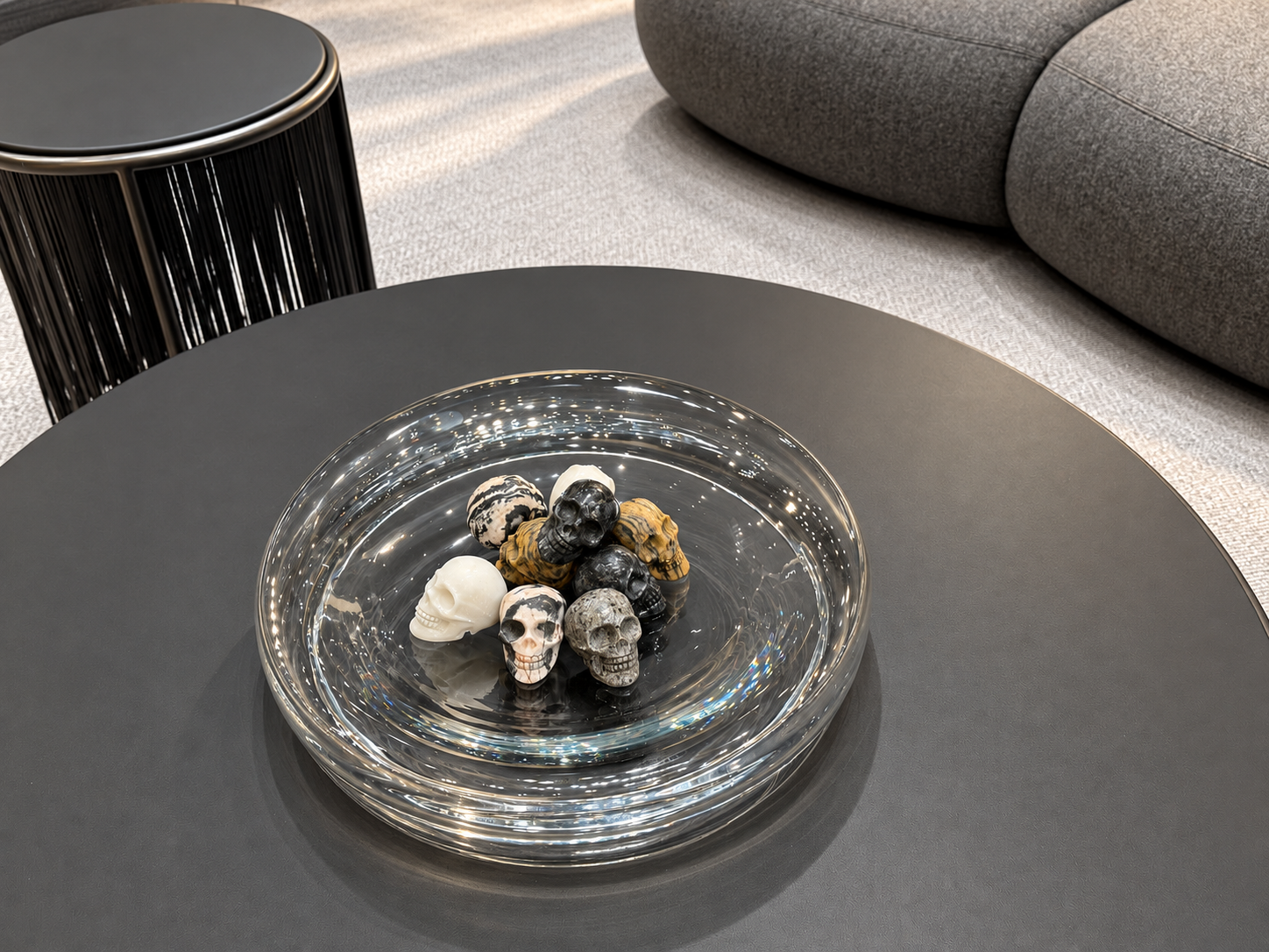 Marble Skull Collection in Glass Bowl.png