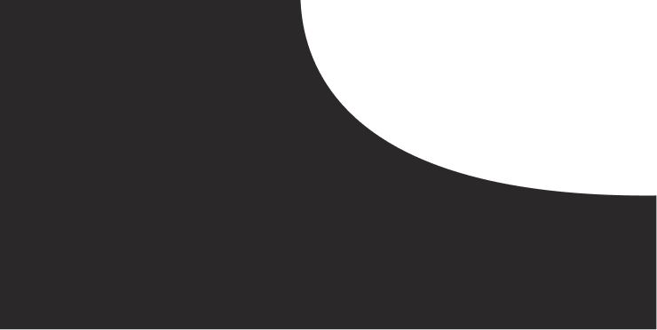 black shape form of a ramp.