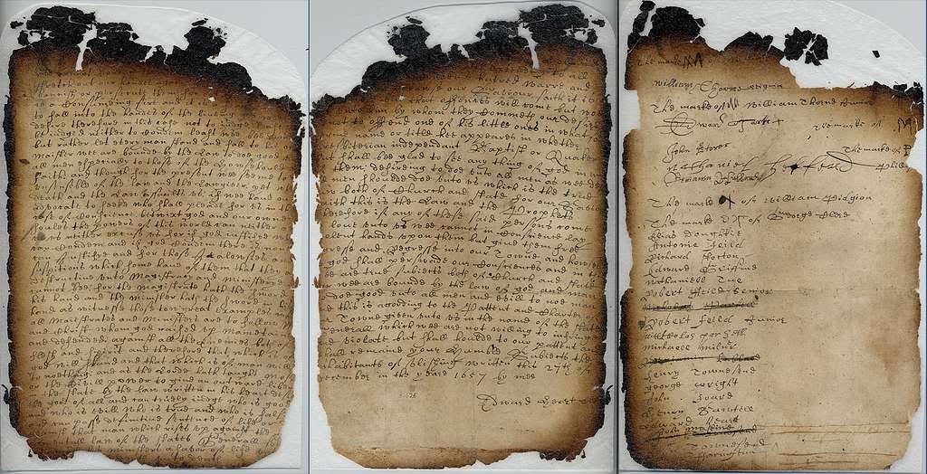 an image of the Flushing Remonstrance Document