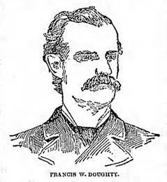 Portrait of Francis Doughty, early settler and minister connected with the history of Newtown, Queens.