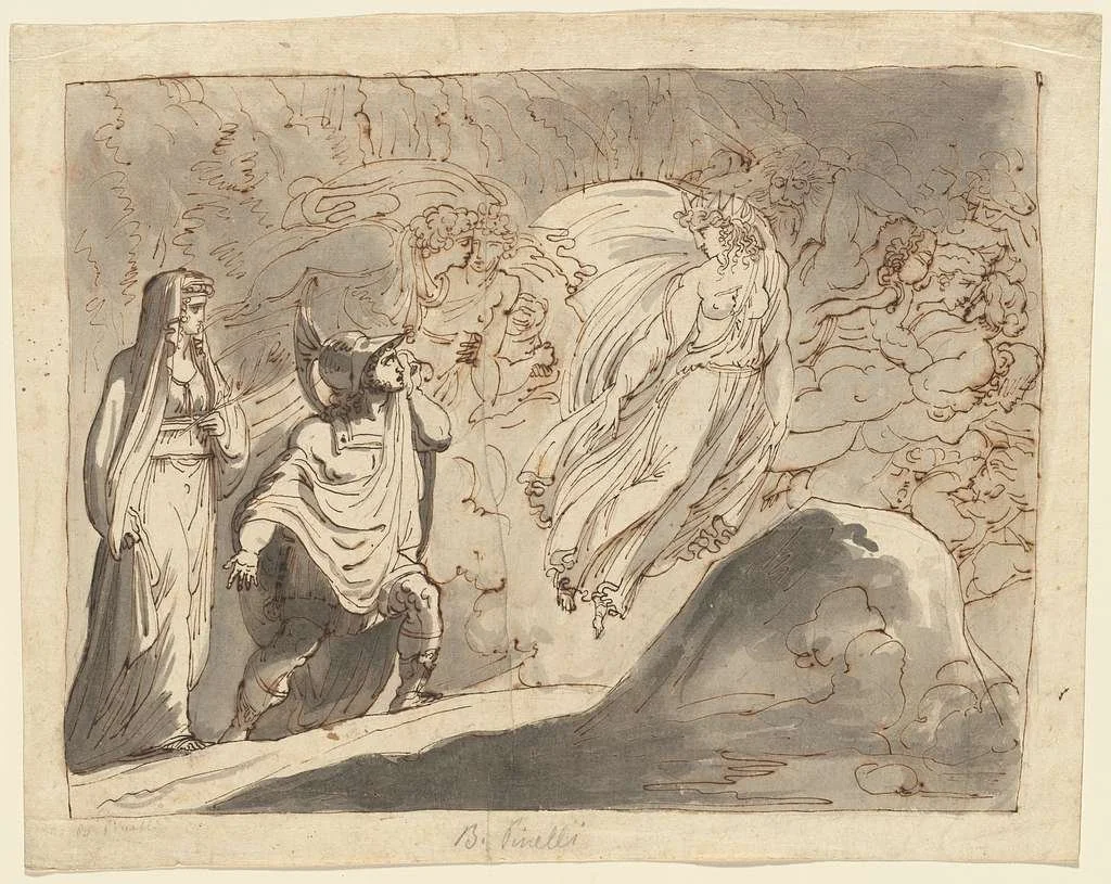 Aeneas Below the Earth