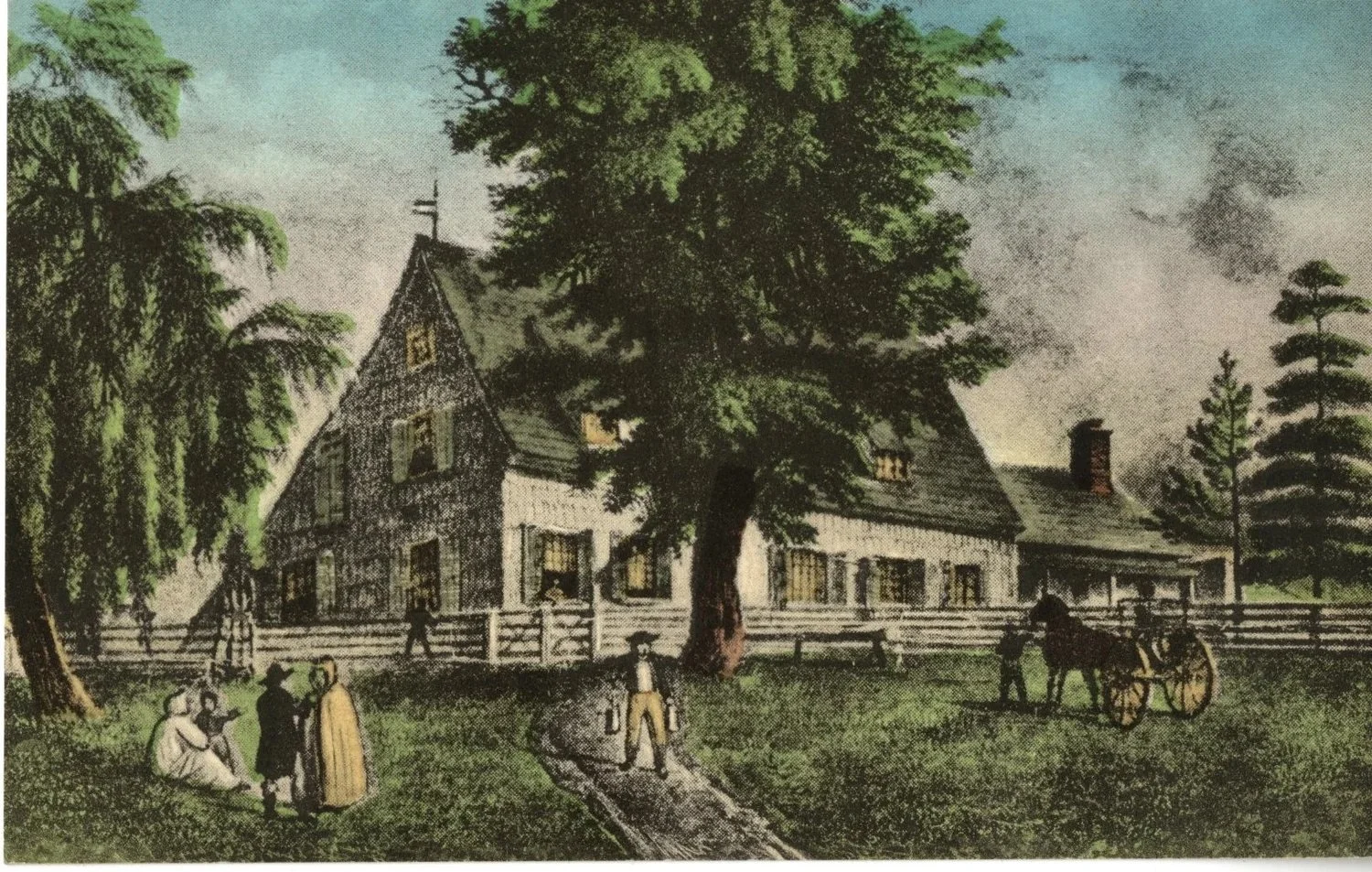 an Image of the John Bowne house