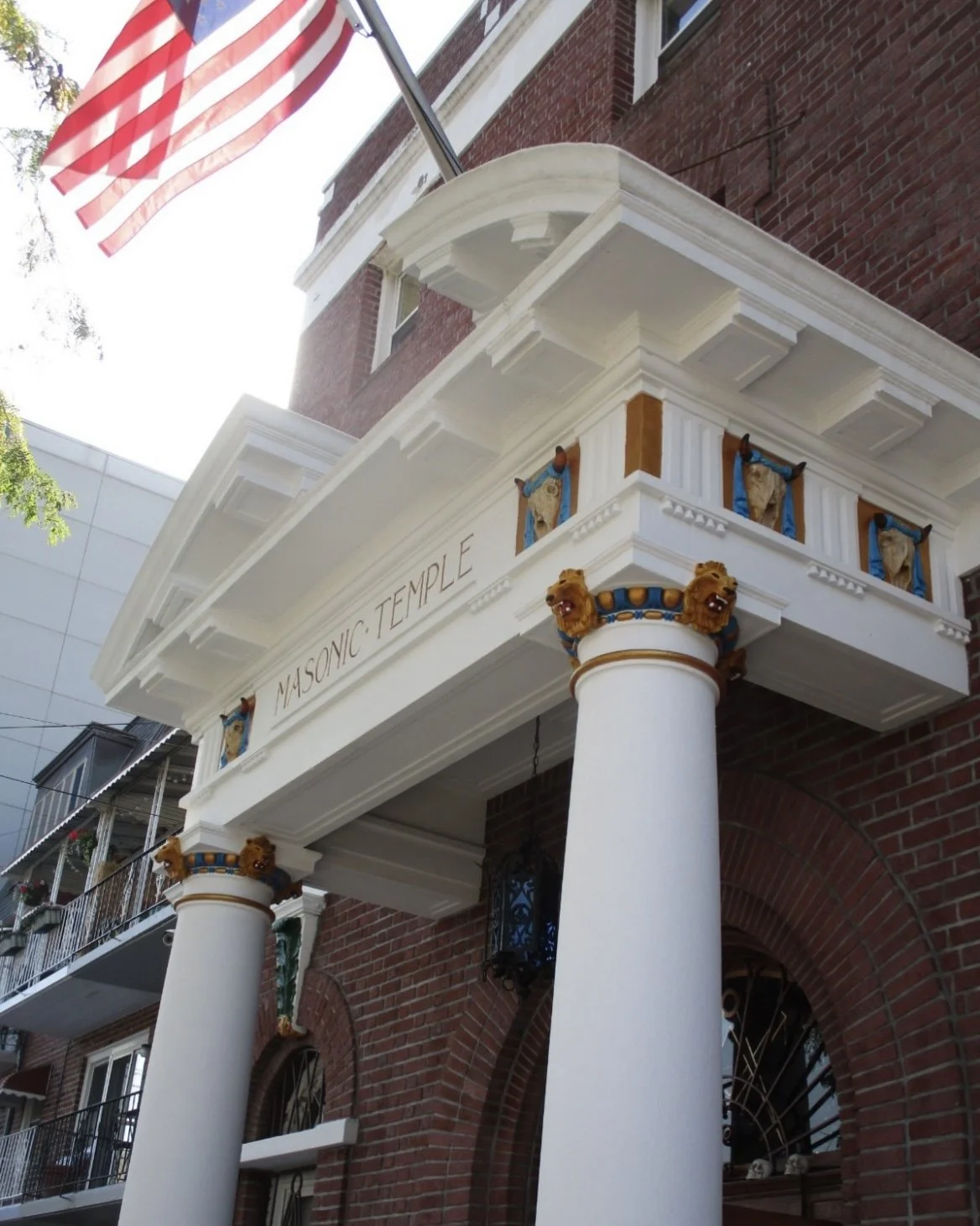 A Modern IMage of Advance Masonic Temple.