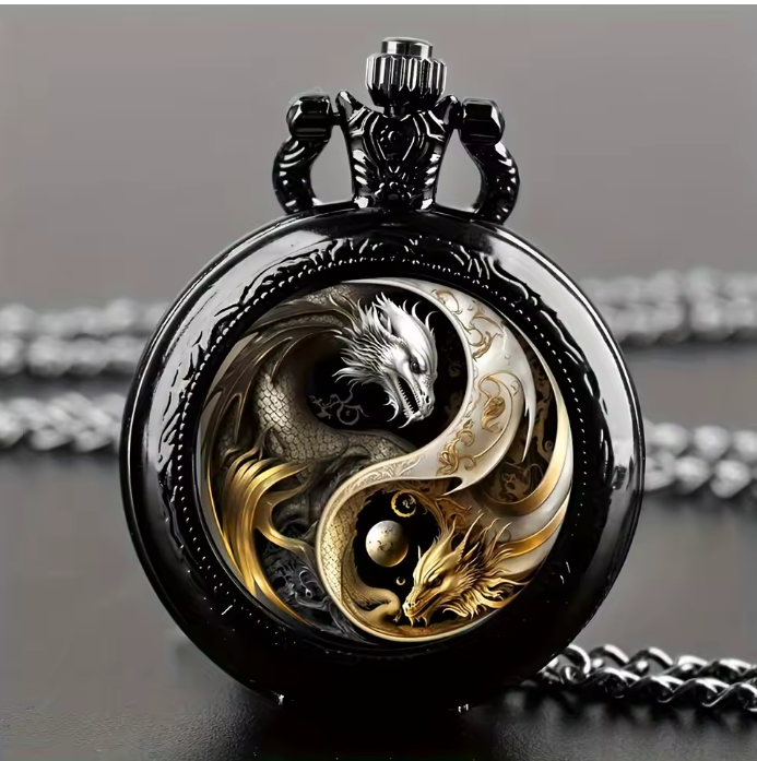 Aethelgard Dual Dragon Timepiece