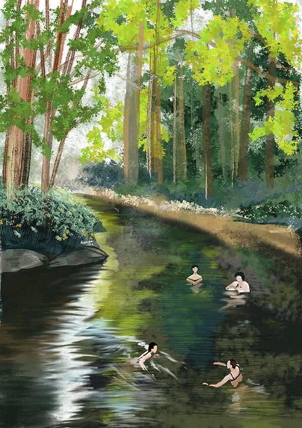 The River Afternoon Time
