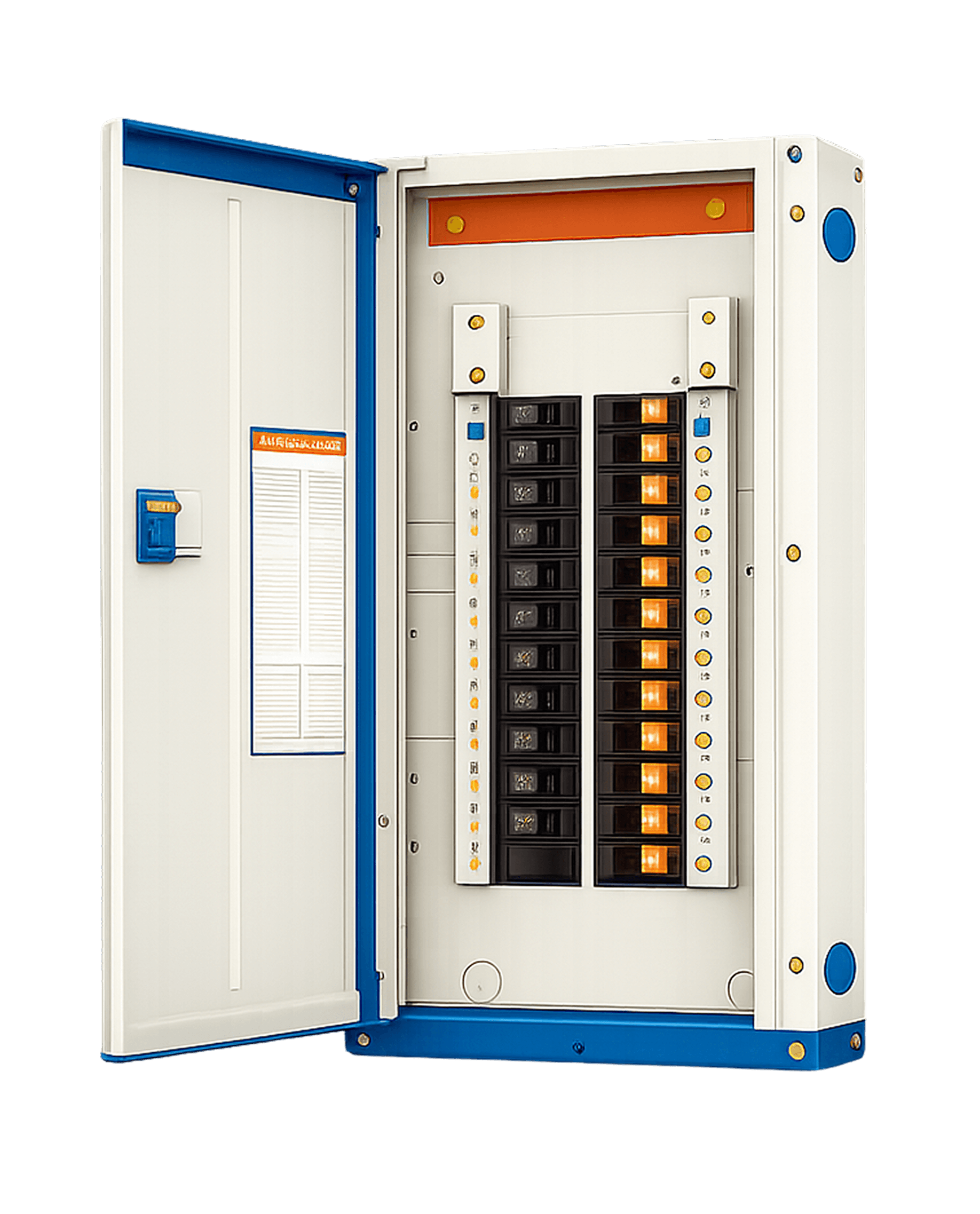 Residential electrical panel for panel upgrades and replacements