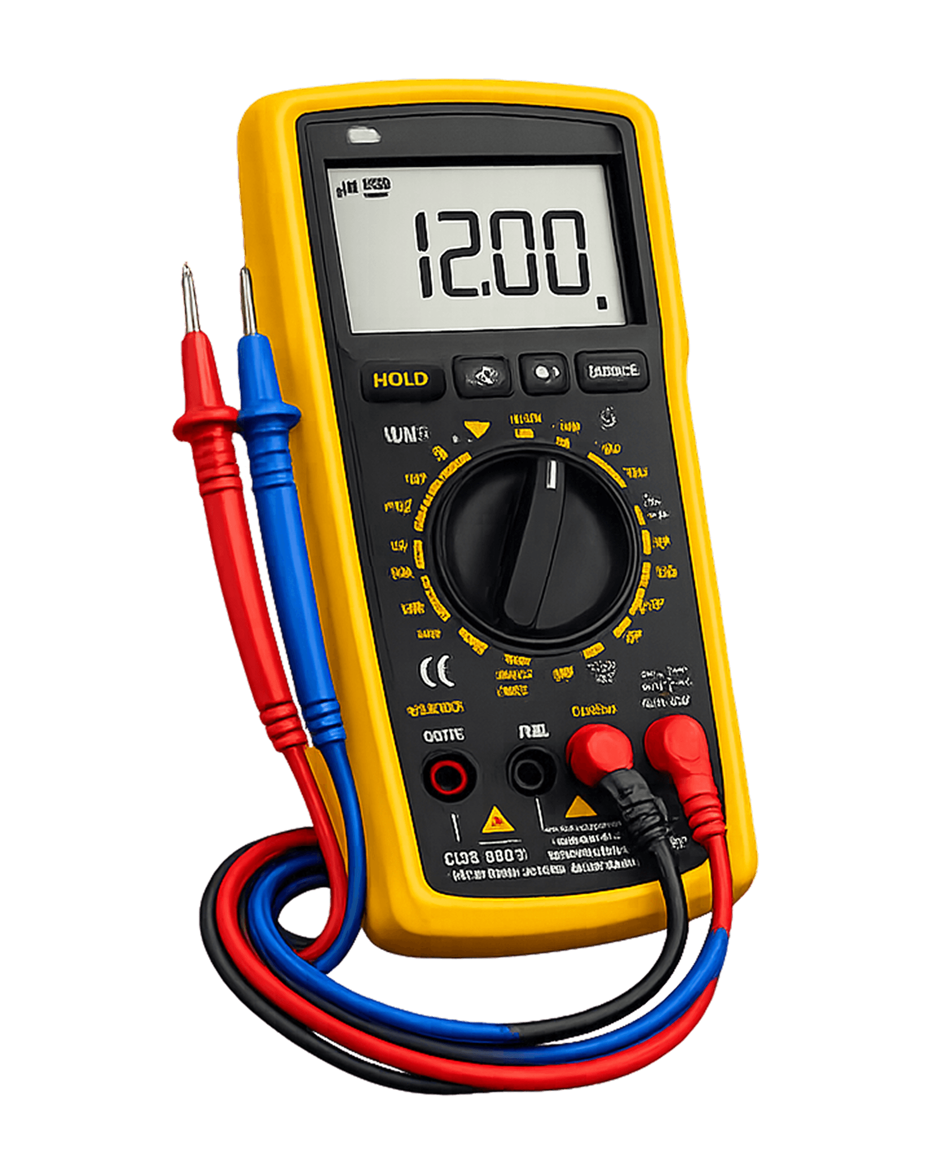 Digital multimeter for electrical troubleshooting and repairs