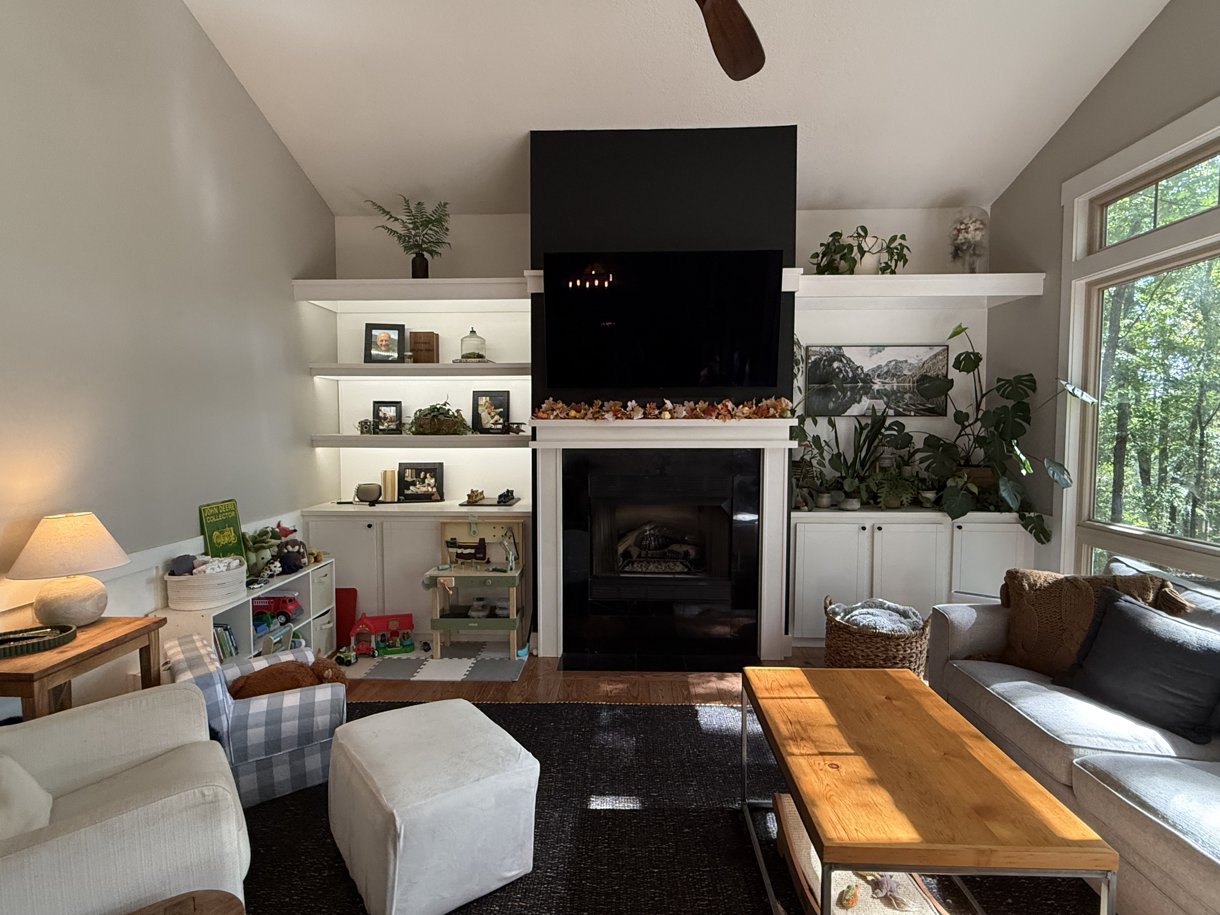 Brown Home Living Room