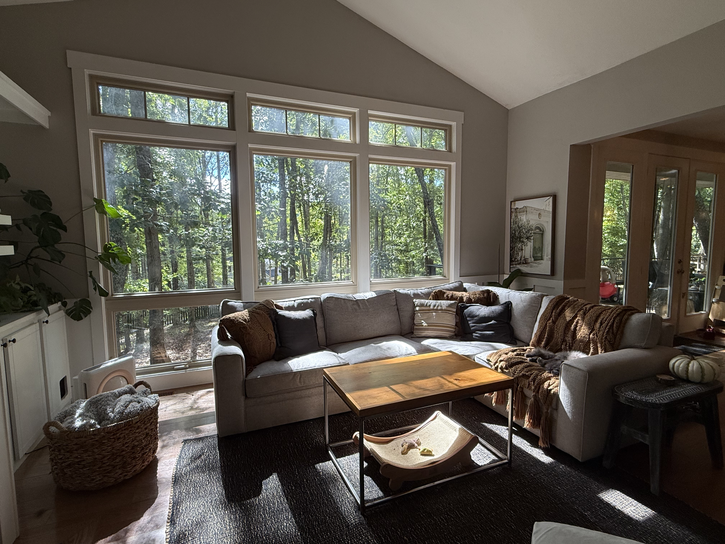 Brown Home Living Room