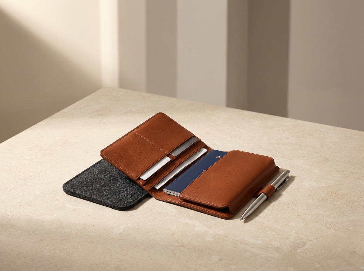 Leather Passport Holder