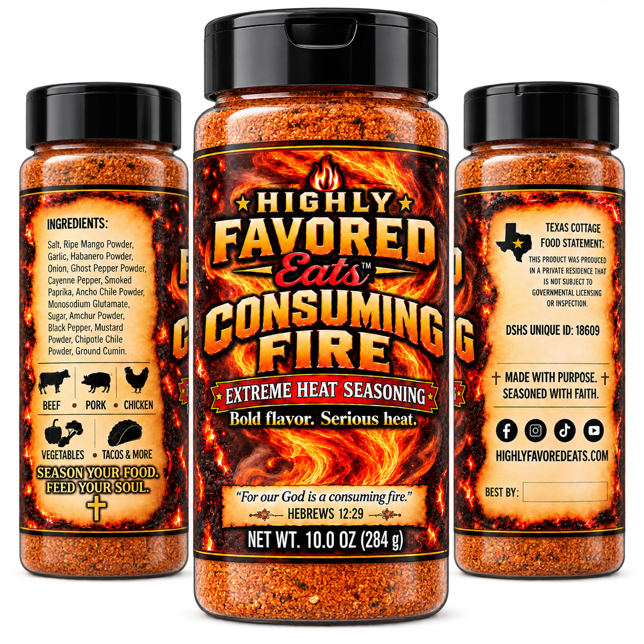 Highly Favored Consuming Fire Seasoning Set.png