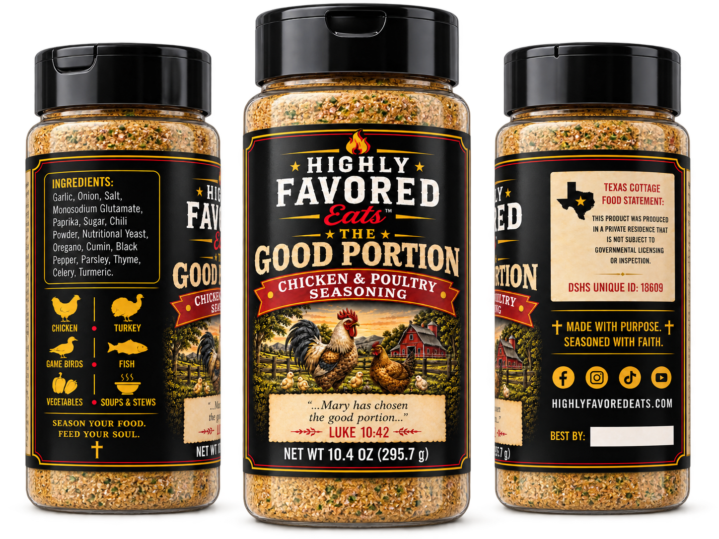 The Good Portion — Chicken & Poultry Seasoning