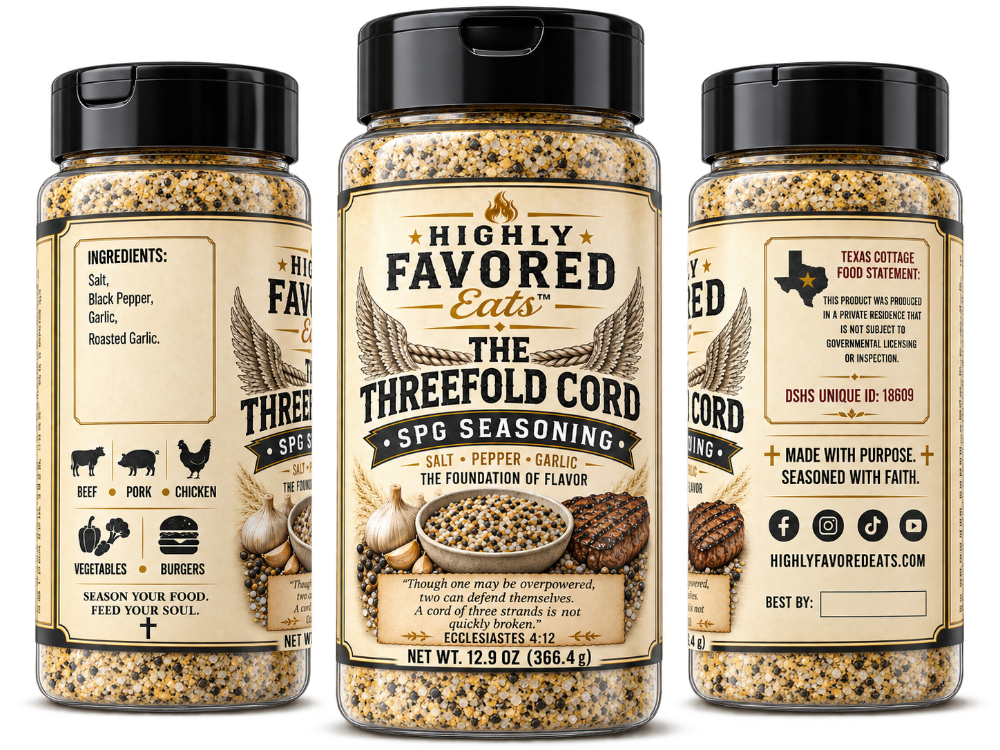 The Threefold Cord — SPG Seasoning