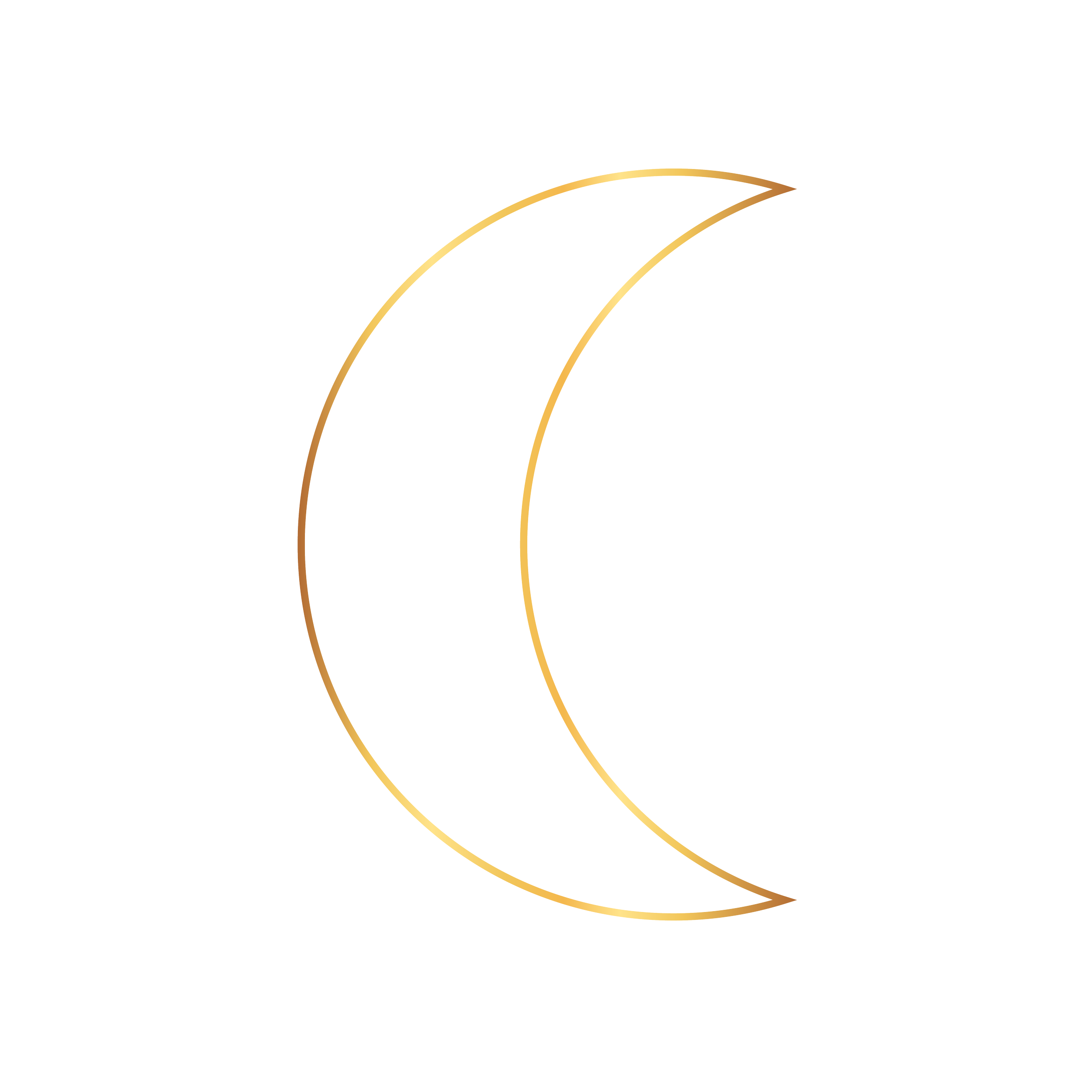 Third quarter moon.