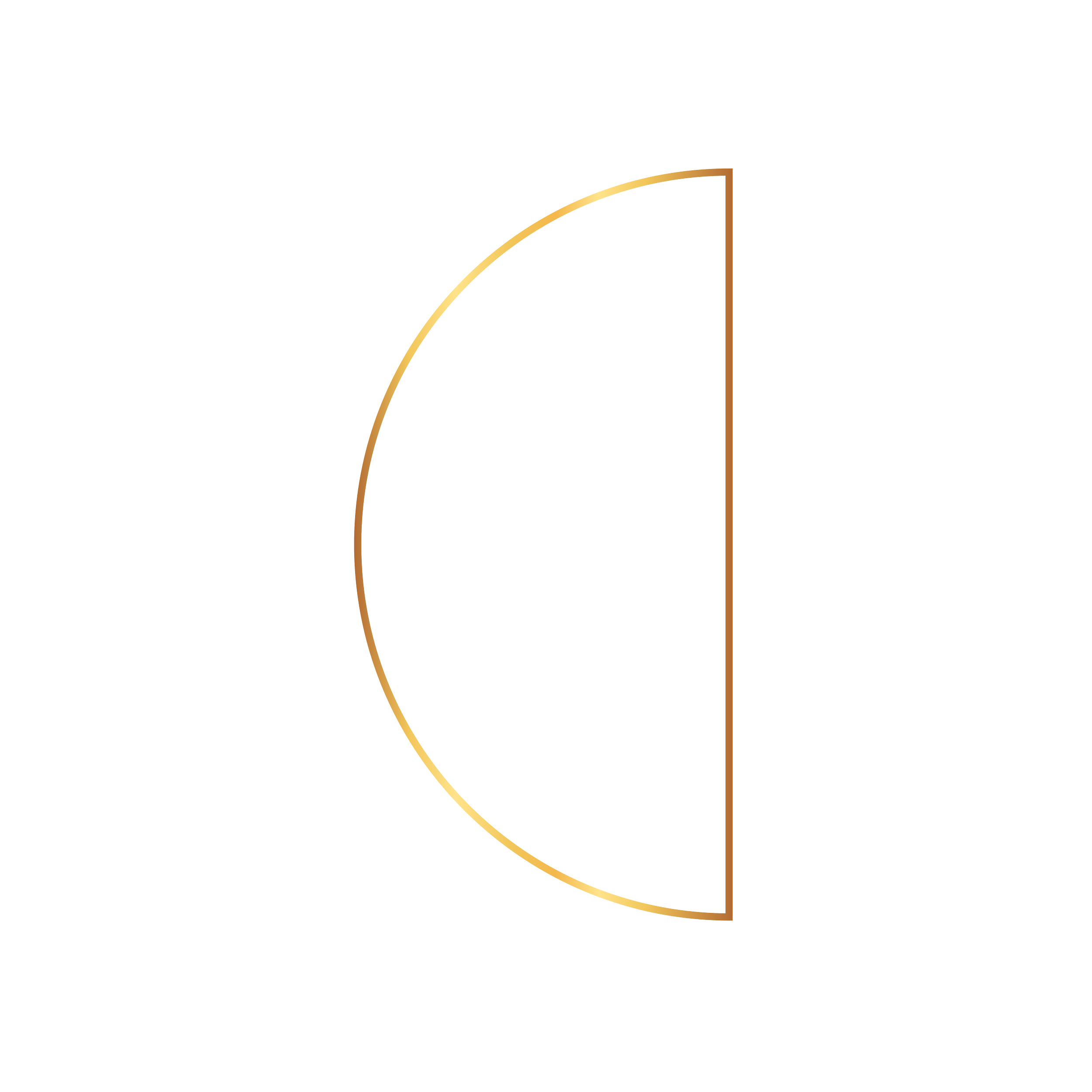 Half moon.