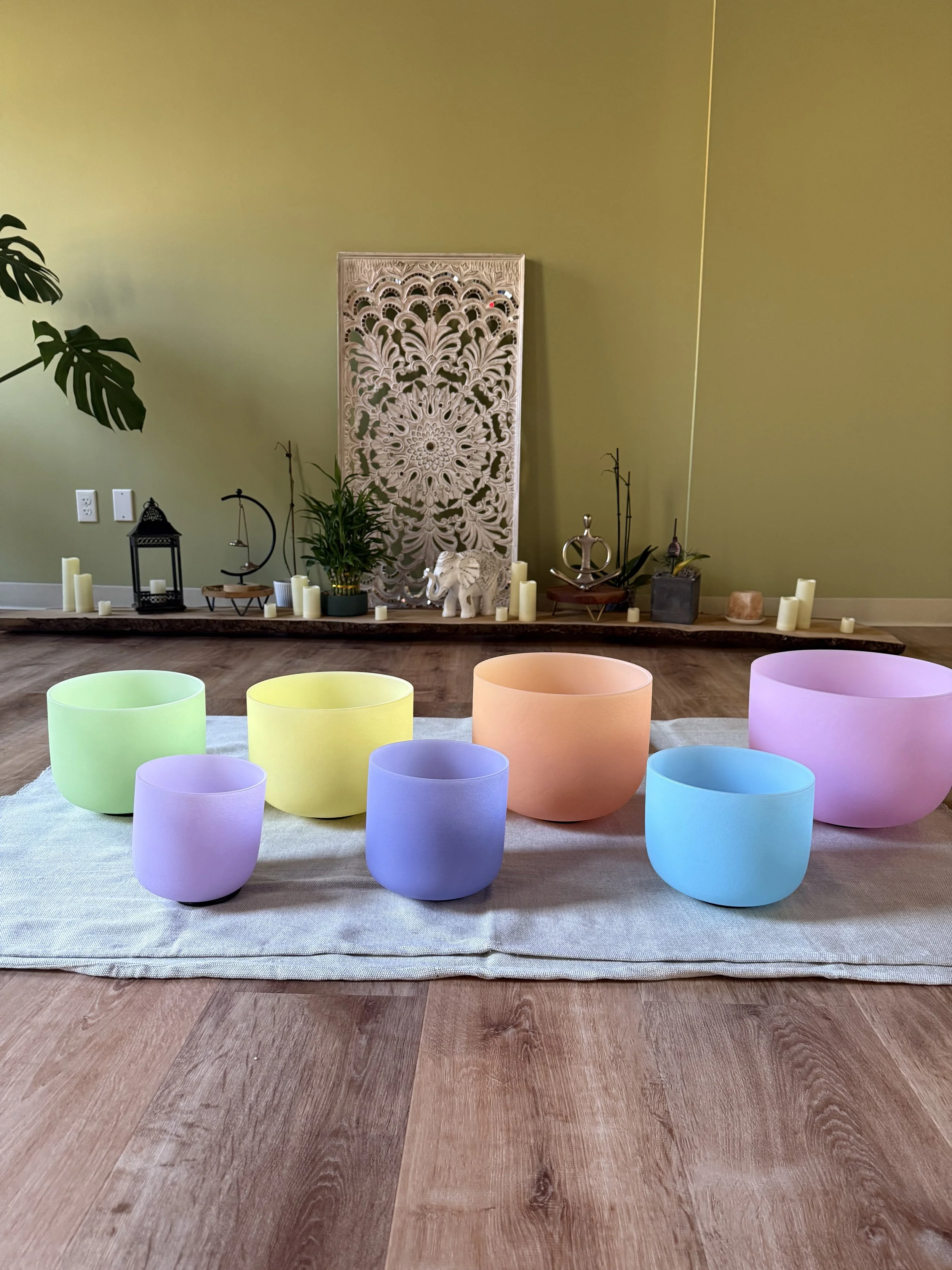 Crystal Bowls by Mei-Lan