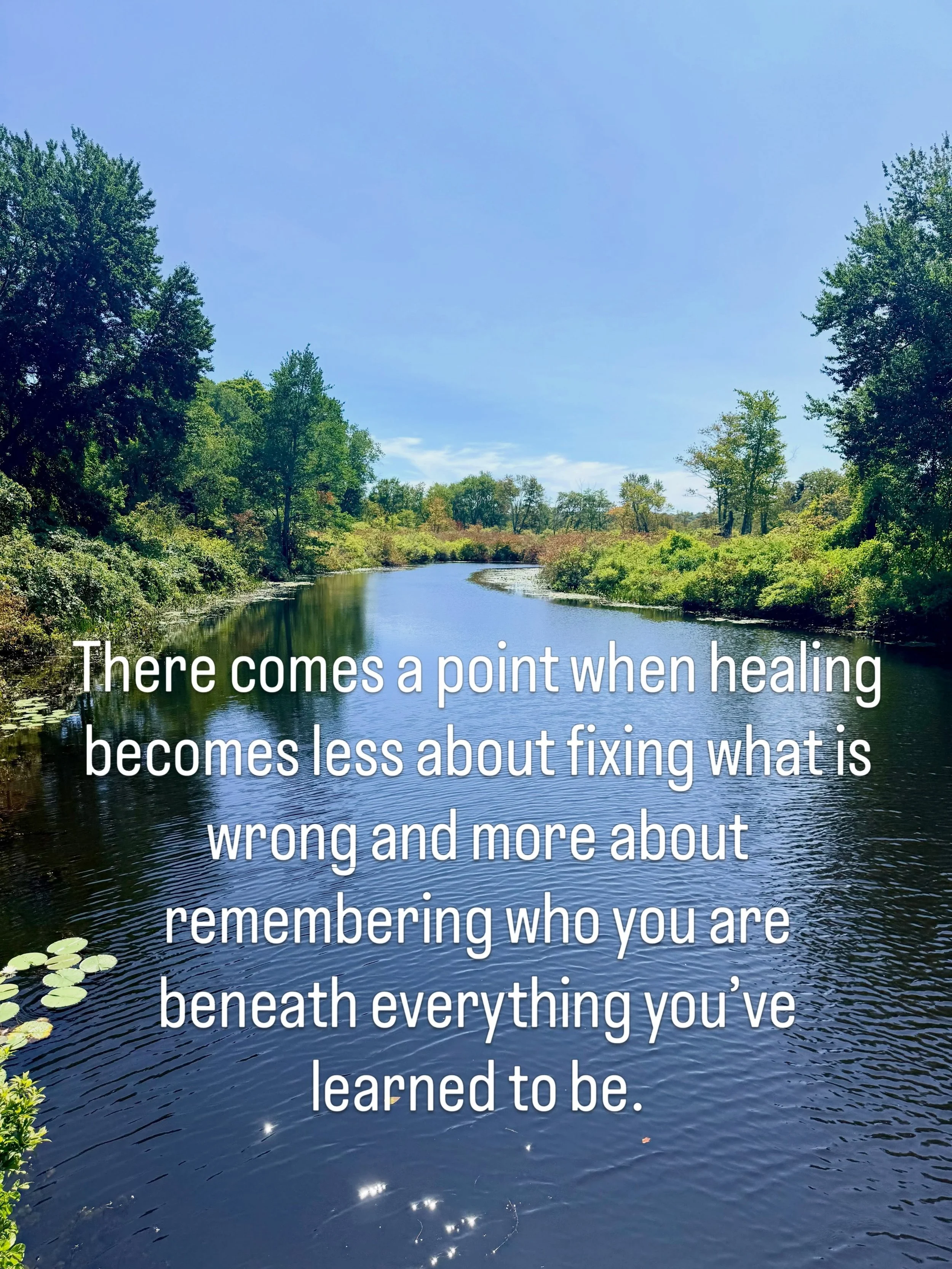 Healing isn&rsquo;t always about becoming someone new. Sometimes it&rsquo;s about finding your way back to yourself.

If you&rsquo;re feeling called to explore what lies beneath the patterns, expectations, and roles you&rsquo;ve carried, I offer dept