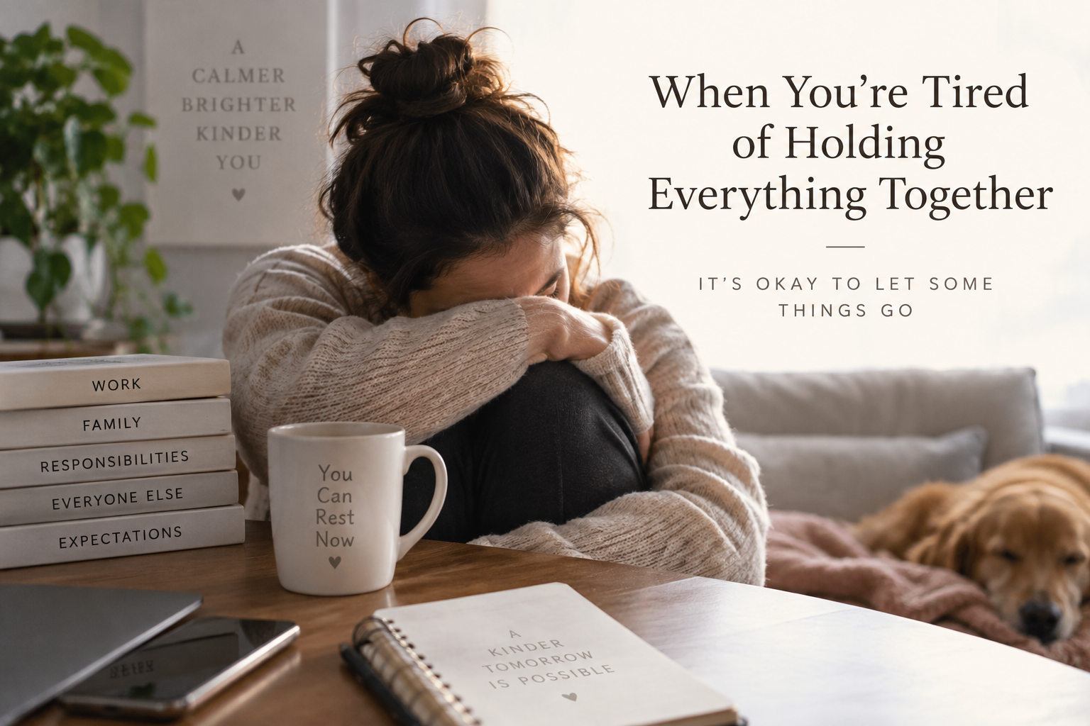 When You’re Tired of Holding Everything Together