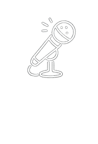 Icône d'une lampe de poche blanche sur fond noir avec le texte '9 KEYNOTES & TABLES RONDES' en dessous.