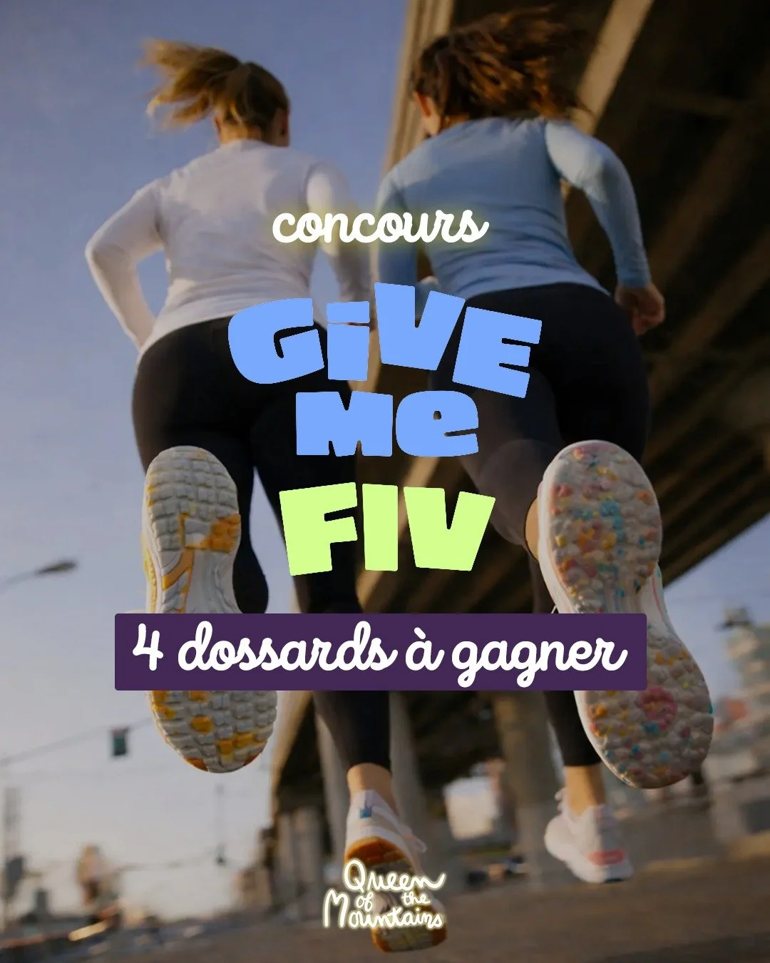 Queen of the Mountains, c&rsquo;est le podcast d&eacute;di&eacute; aux femmes dans le trail : on y parle de passion, de d&eacute;passement et d&rsquo;entre-aide.

Soutenir @giveme.fiv, la toute premi&egrave;re course d&eacute;di&eacute;e &agrave; la 