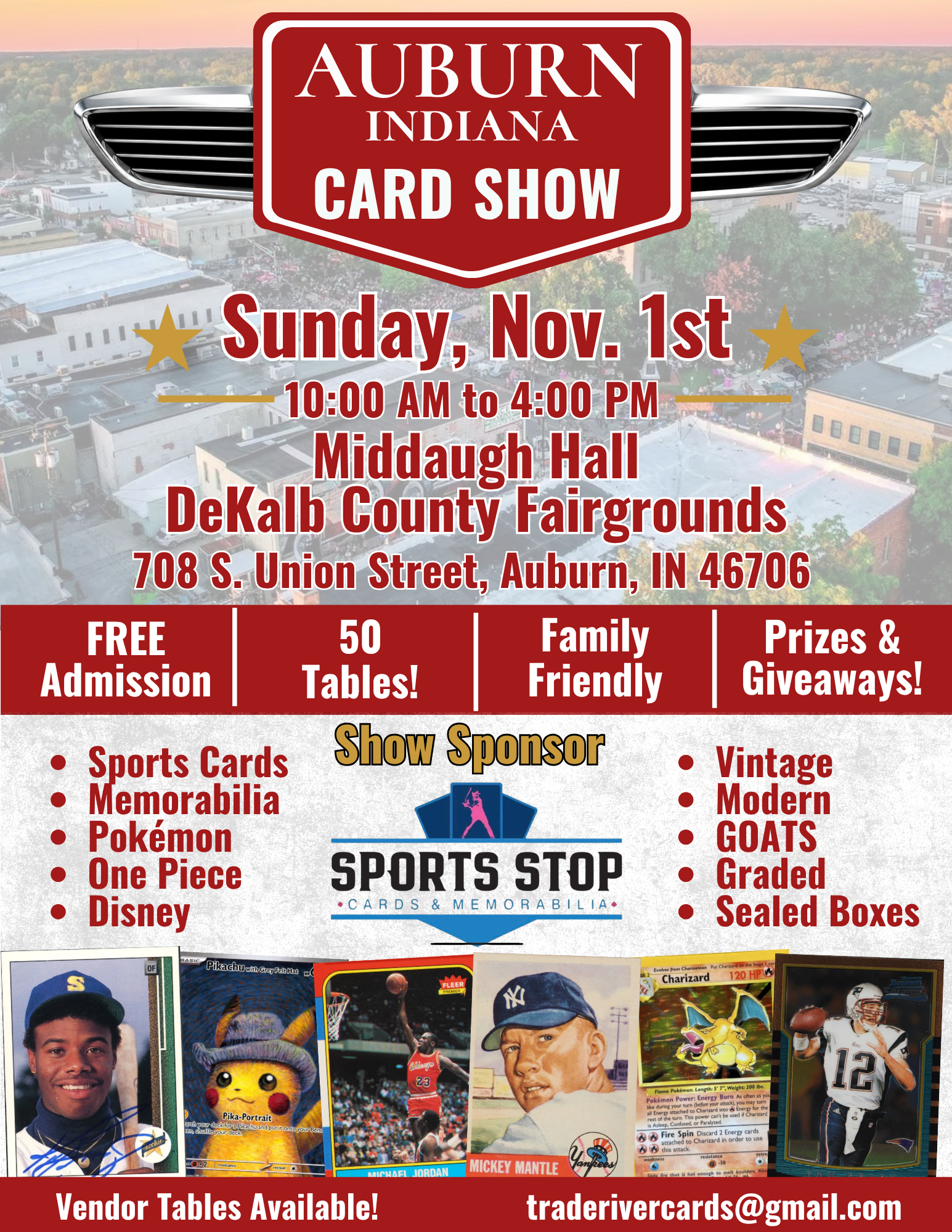 Auburn, IN Card Show