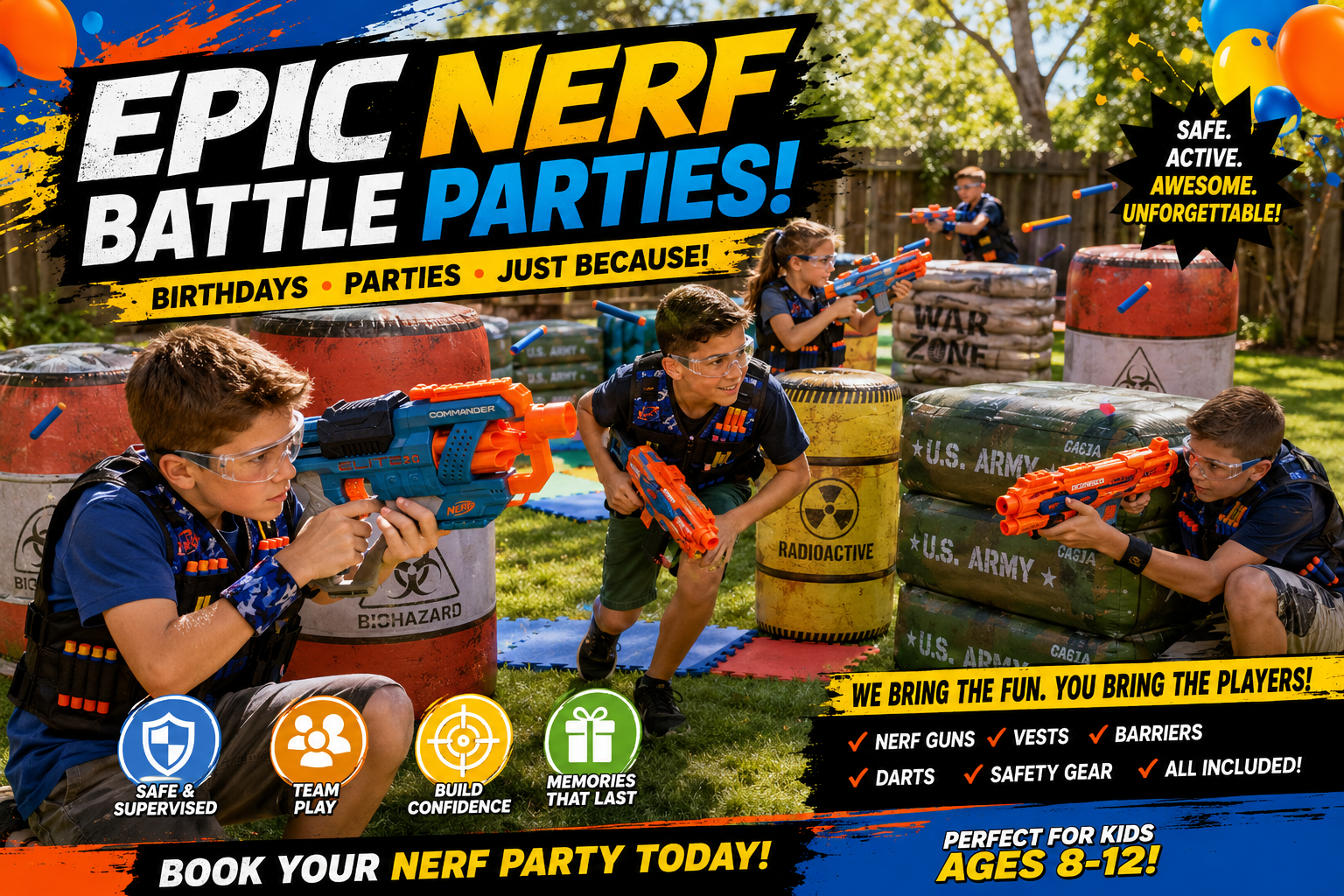 Epic Nerf Battle