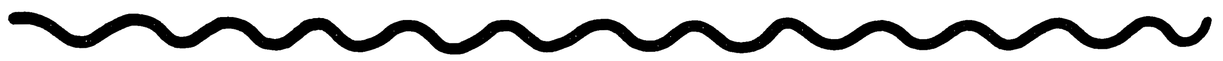 Multiple black squiggly lines on a white background resembling waves.