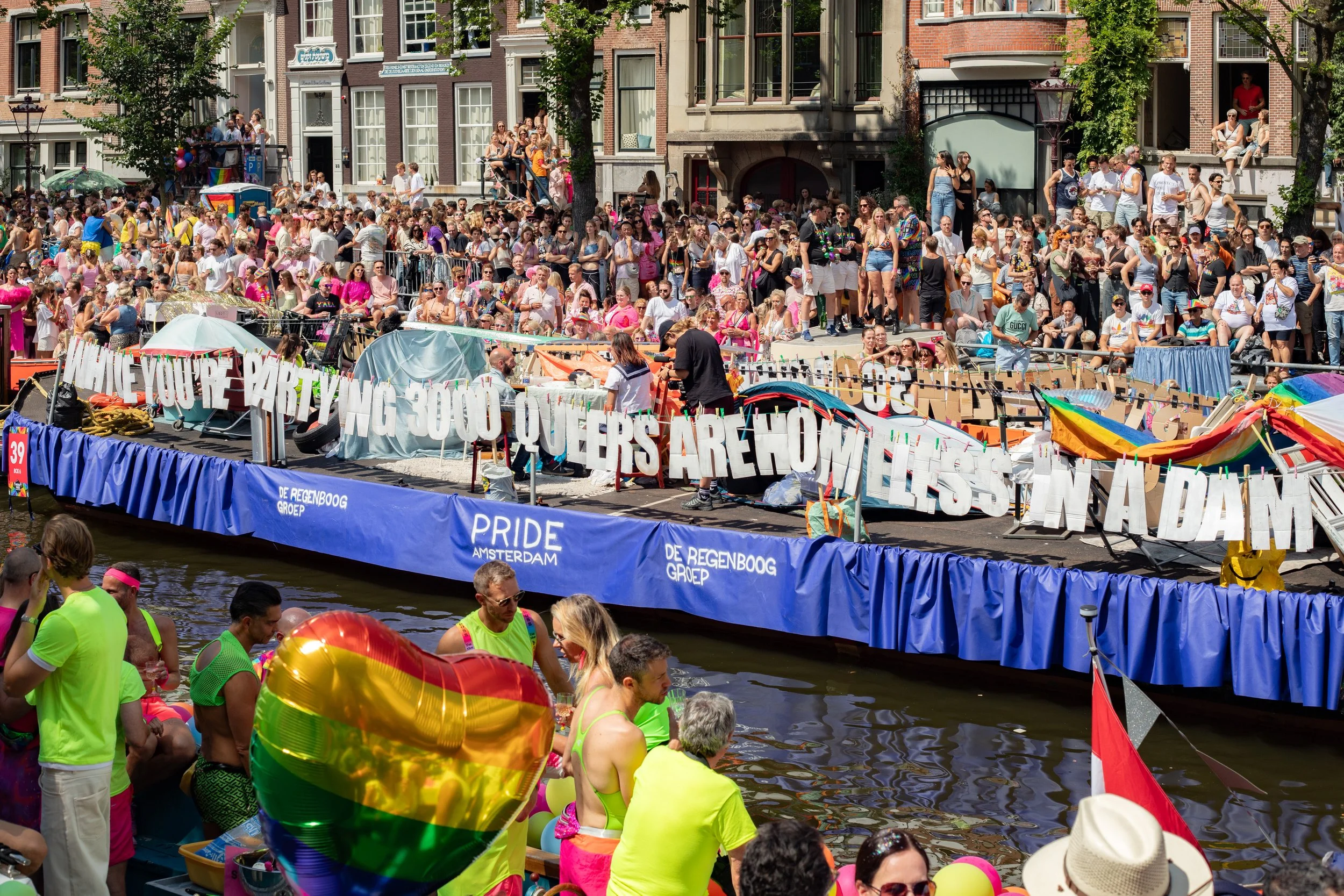 Canal Parade Protest Boat, WORLD PRIDE 2026