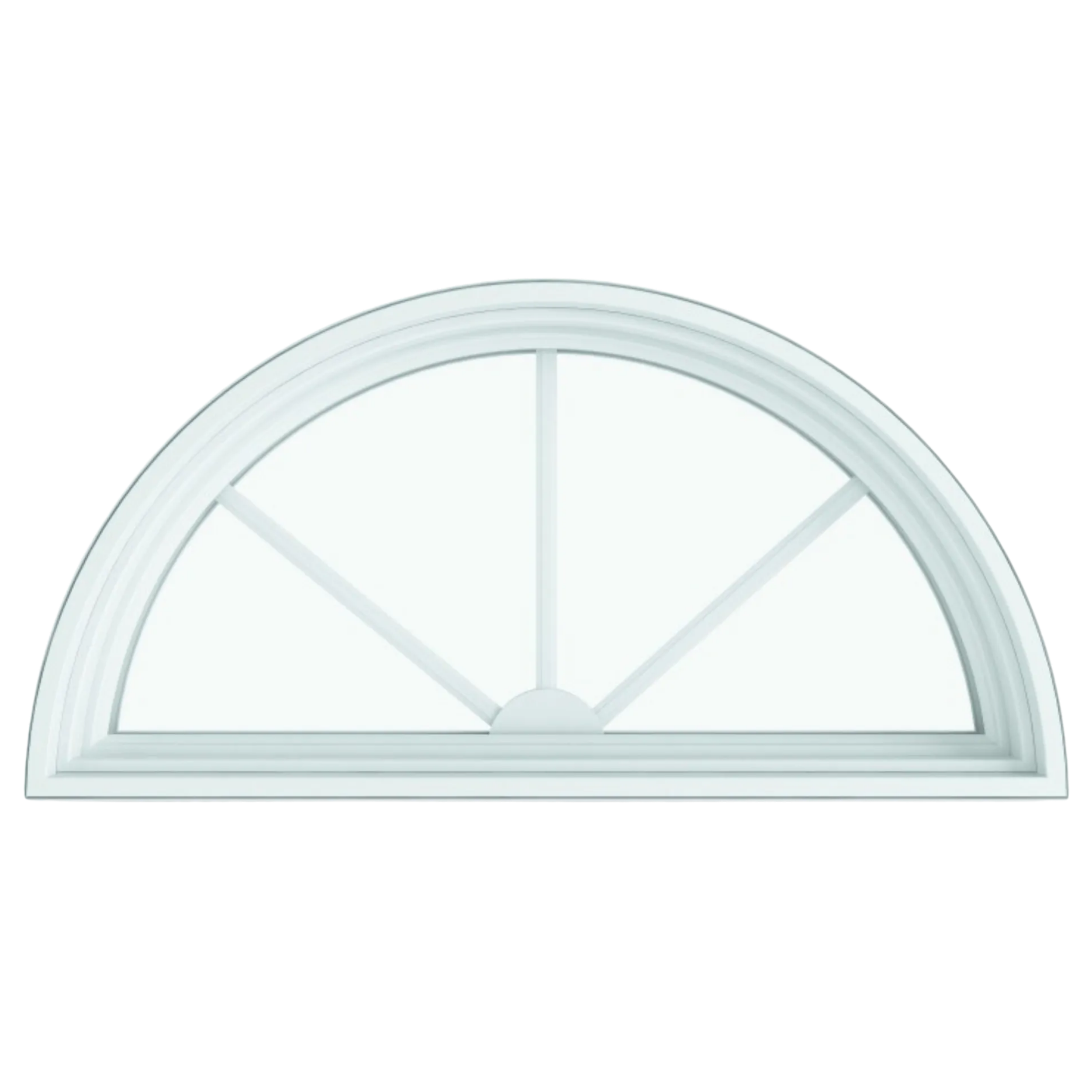 A white circular device, likely a smart speaker or alarm clock, with a curved top and a vented front panel.